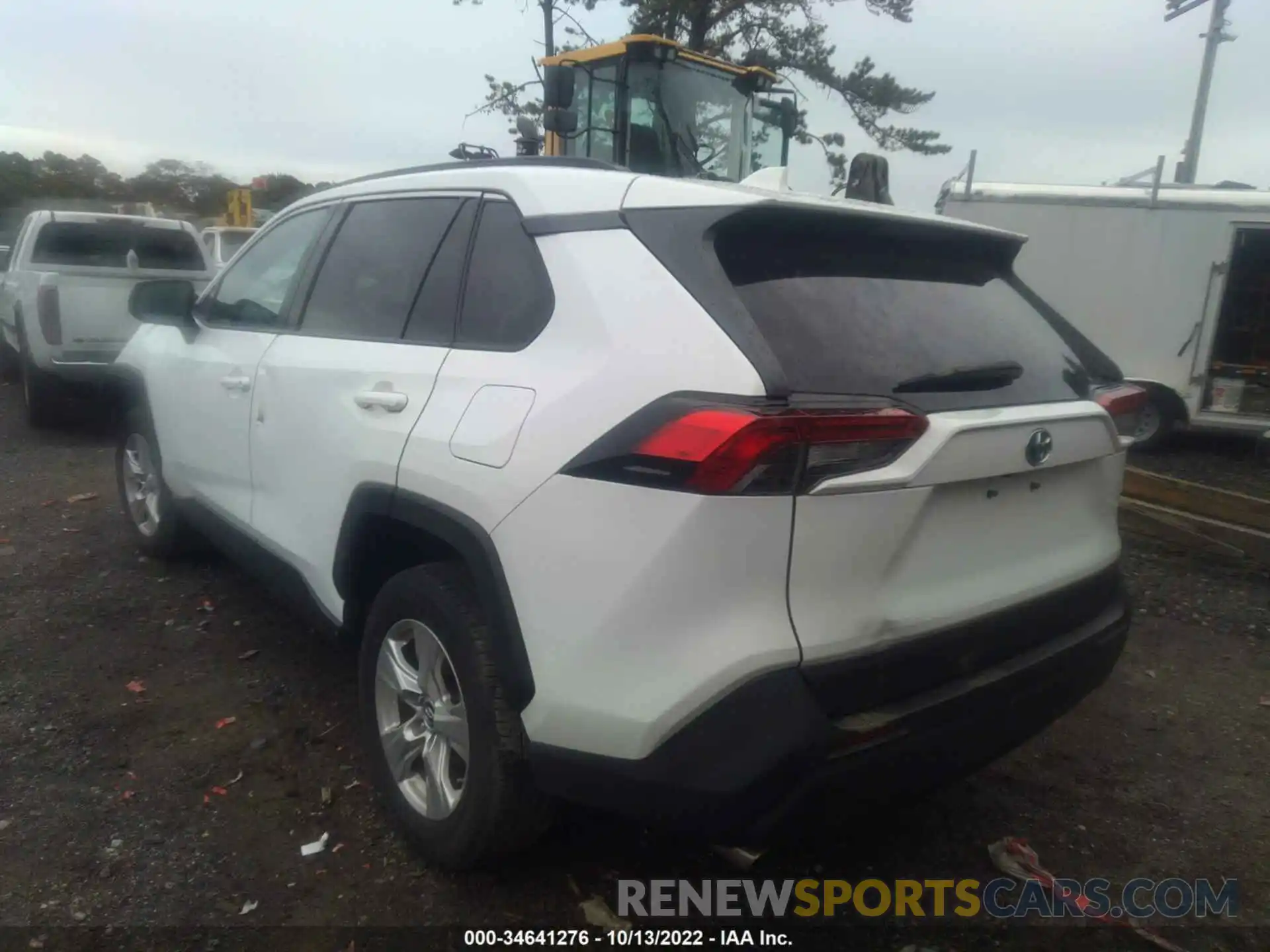 3 Photograph of a damaged car 4T3L6RFV2MU018004 TOYOTA RAV4 2021