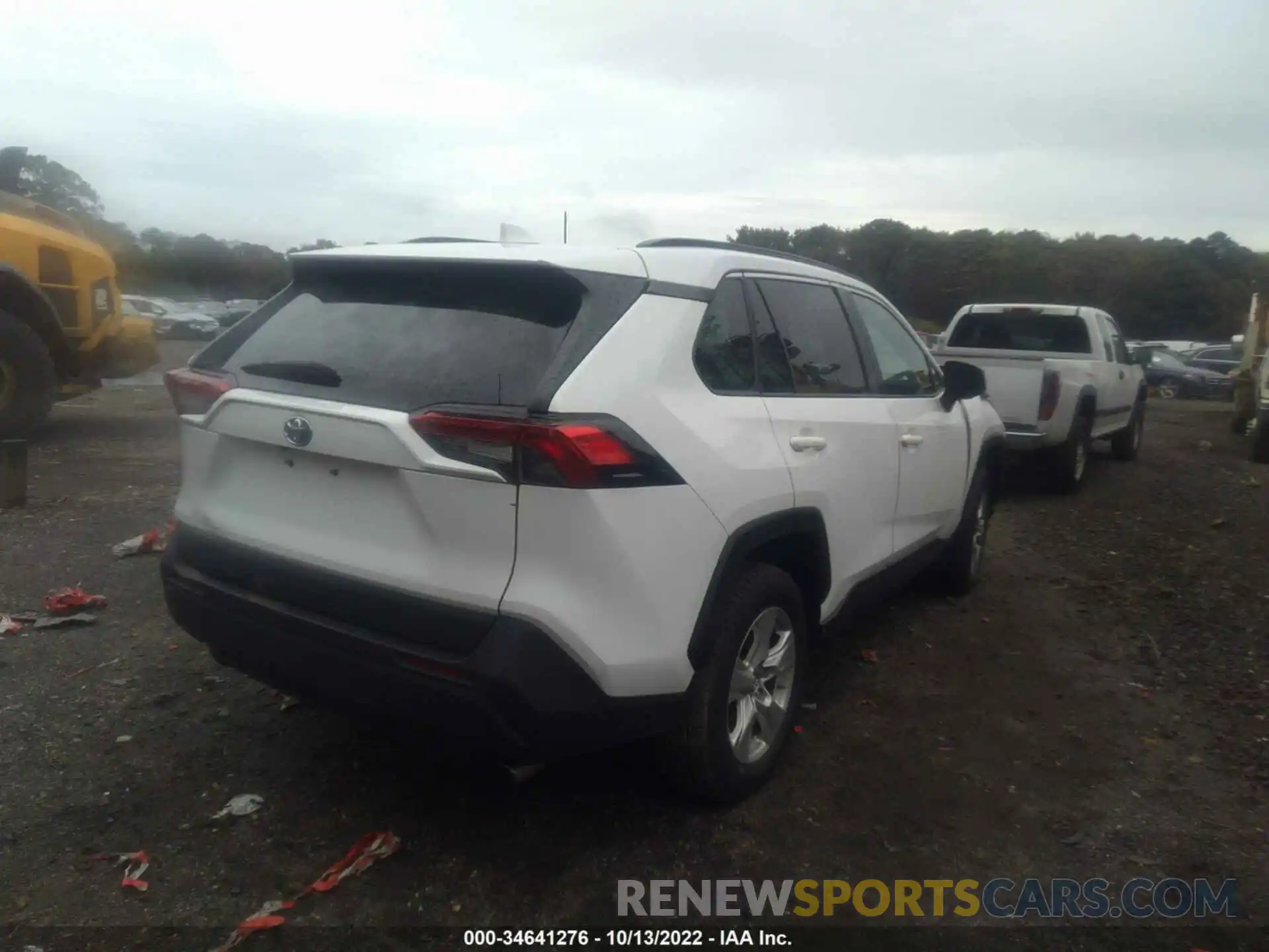 4 Photograph of a damaged car 4T3L6RFV2MU018004 TOYOTA RAV4 2021