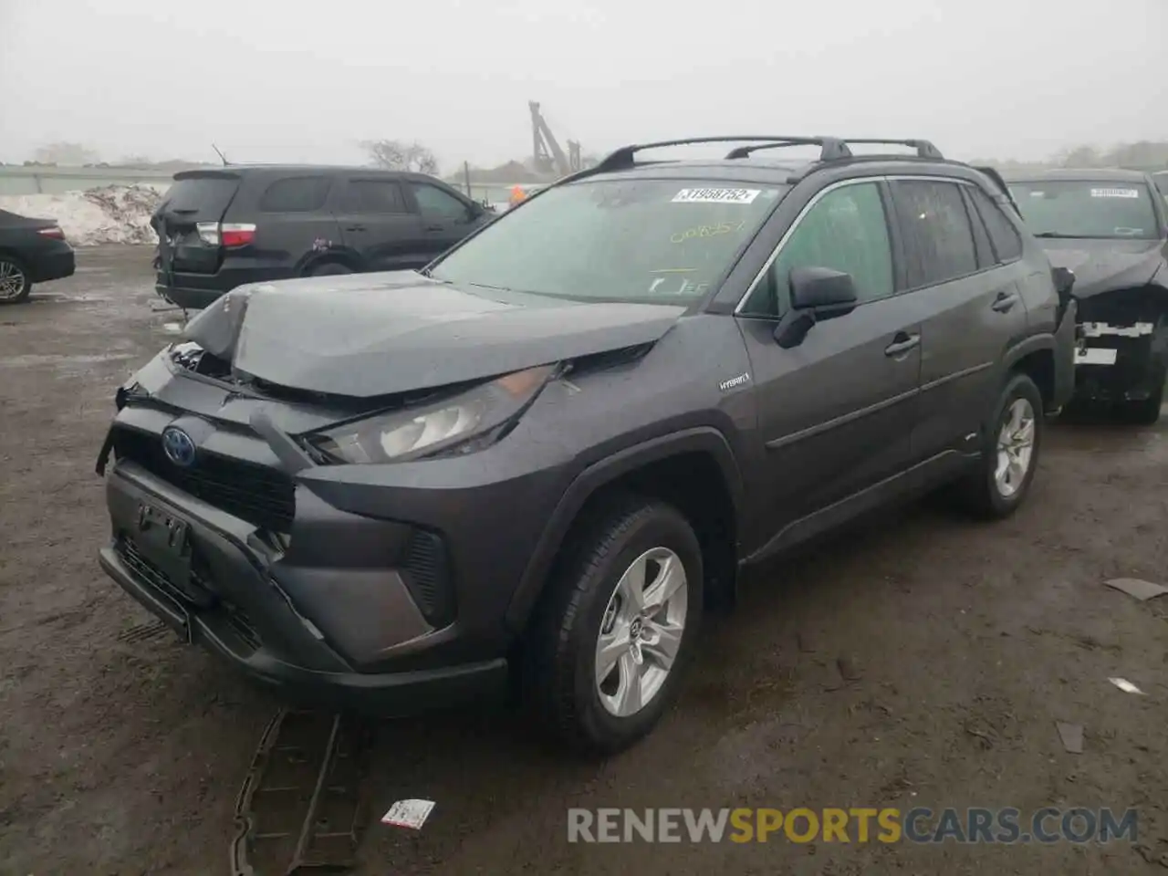 2 Photograph of a damaged car 4T3L6RFV4MU008557 TOYOTA RAV4 2021