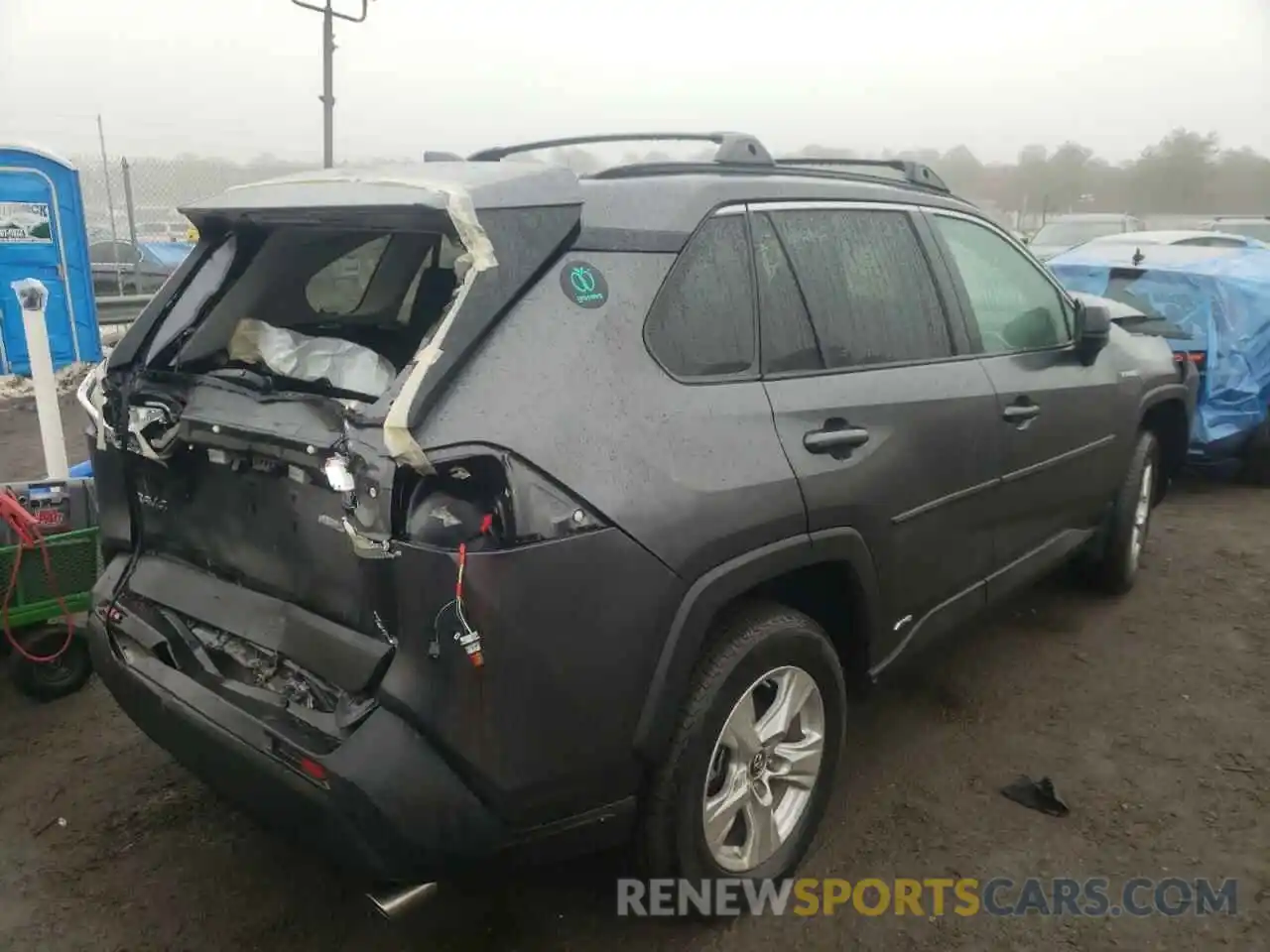 4 Photograph of a damaged car 4T3L6RFV4MU008557 TOYOTA RAV4 2021