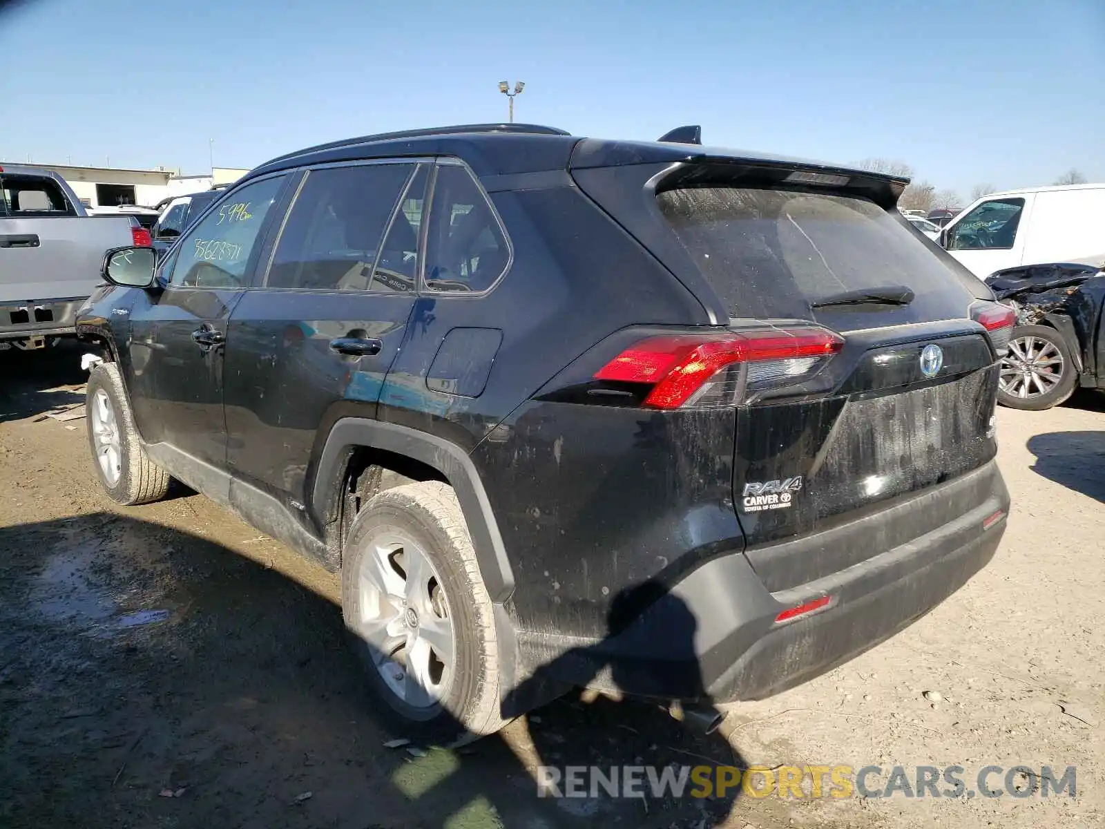 3 Photograph of a damaged car 4T3L6RFV4MU011409 TOYOTA RAV4 2021