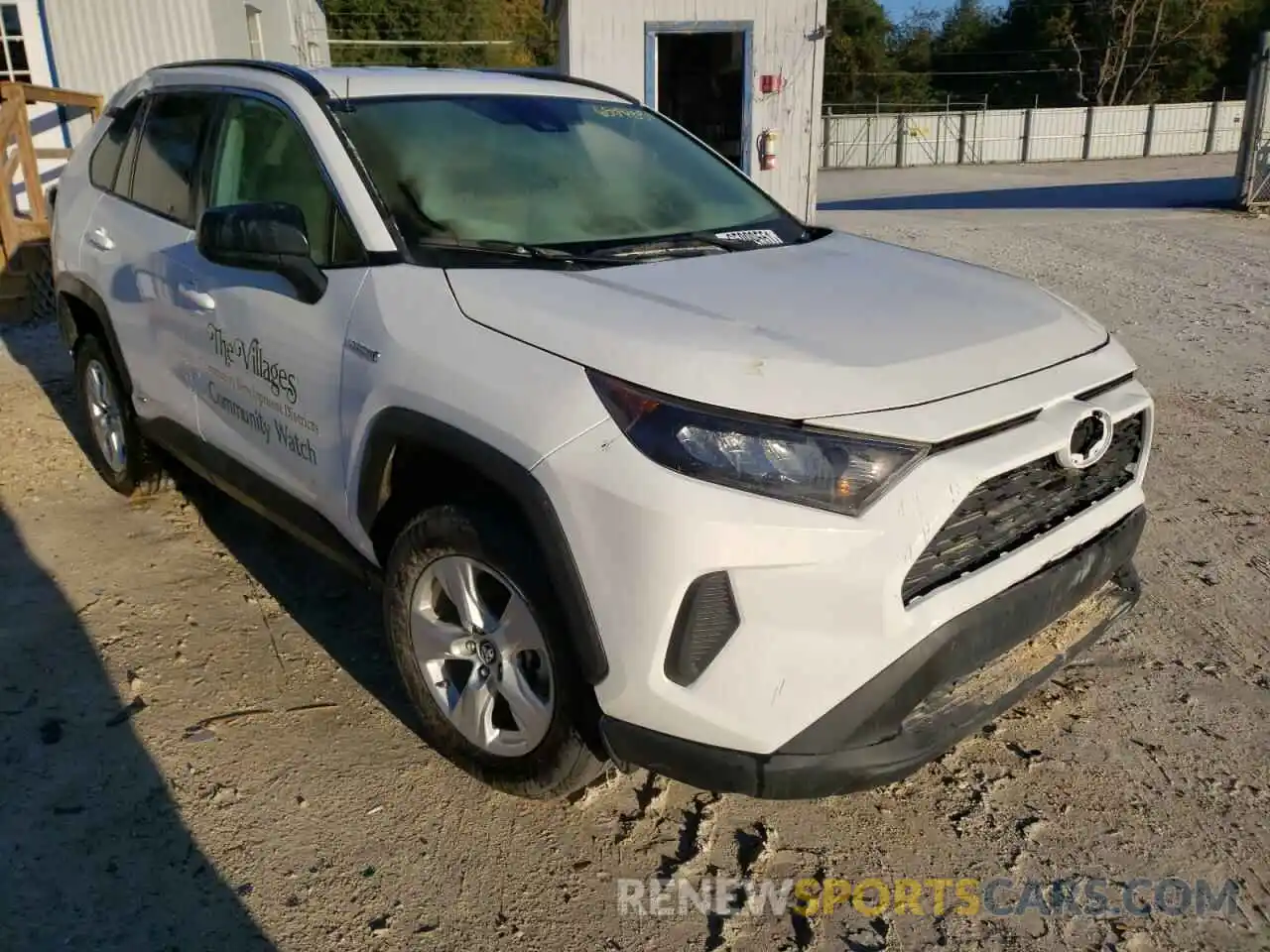 1 Фотография поврежденного автомобиля 4T3L6RFV4MU025360 TOYOTA RAV4 2021