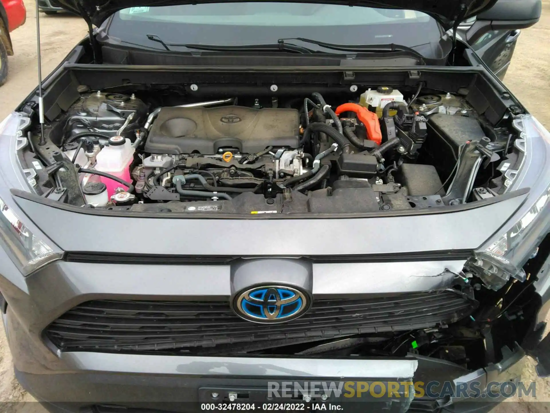 10 Фотография поврежденного автомобиля 4T3L6RFV5MU015422 TOYOTA RAV4 2021