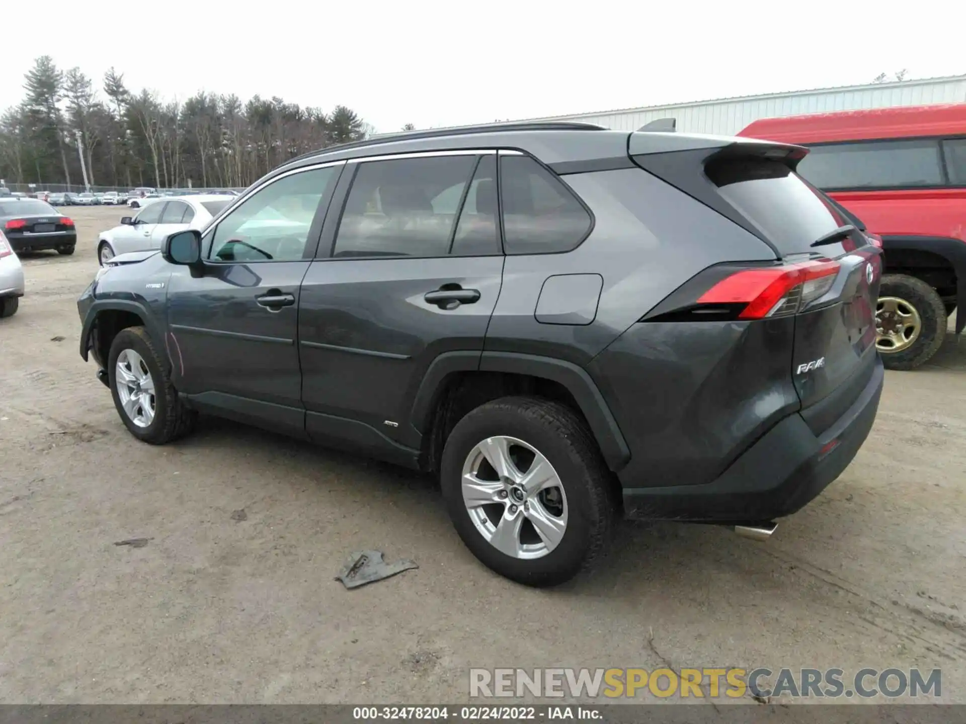 3 Фотография поврежденного автомобиля 4T3L6RFV5MU015422 TOYOTA RAV4 2021