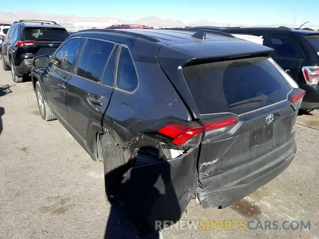 3 Photograph of a damaged car 4T3L6RFV5MU031264 TOYOTA RAV4 2021