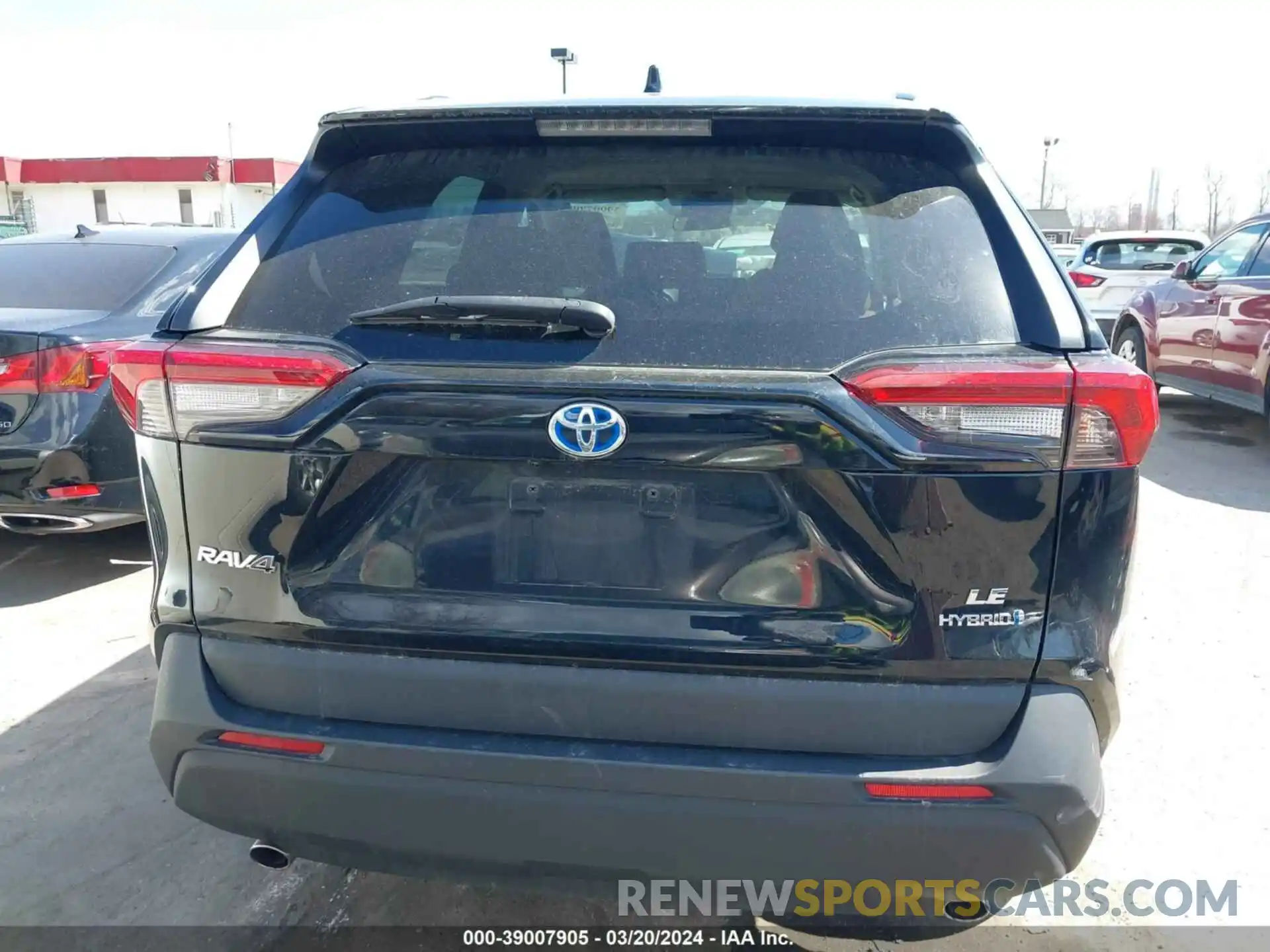 16 Photograph of a damaged car 4T3L6RFV6MU012044 TOYOTA RAV4 2021