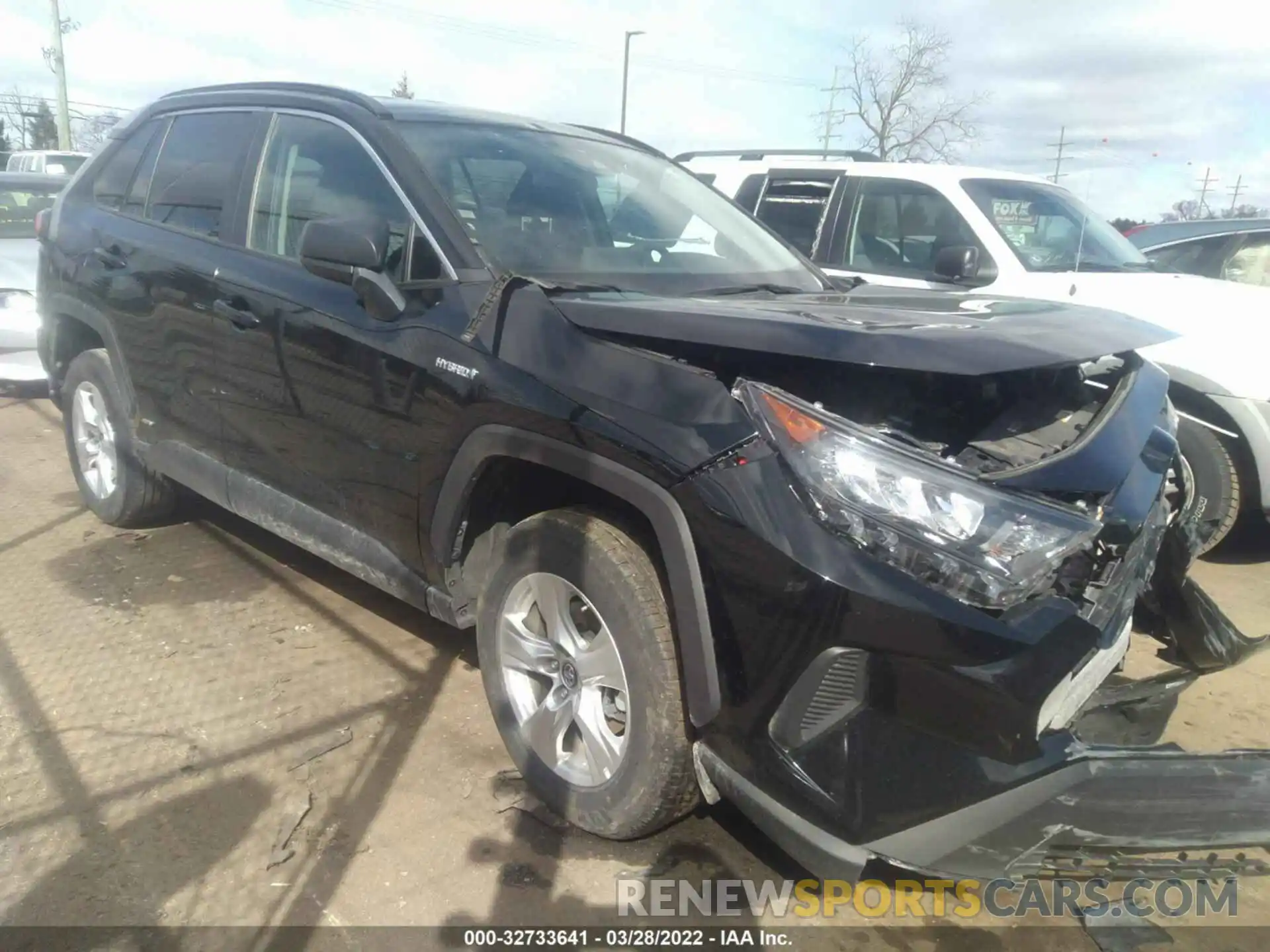 1 Photograph of a damaged car 4T3L6RFV6MU016966 TOYOTA RAV4 2021