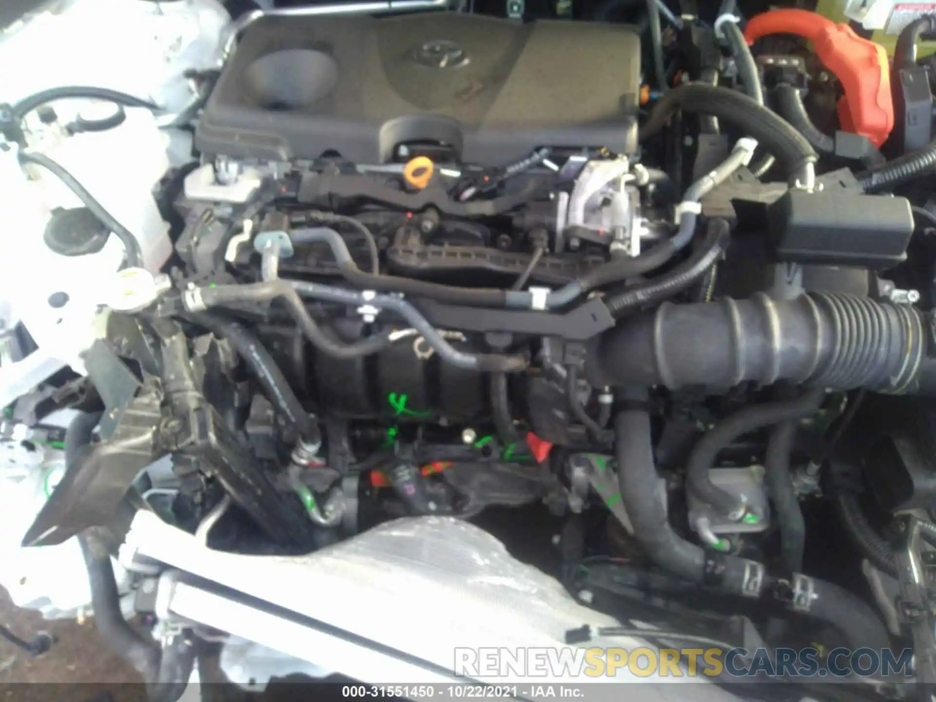 10 Фотография поврежденного автомобиля 4T3L6RFV6MU025862 TOYOTA RAV4 2021