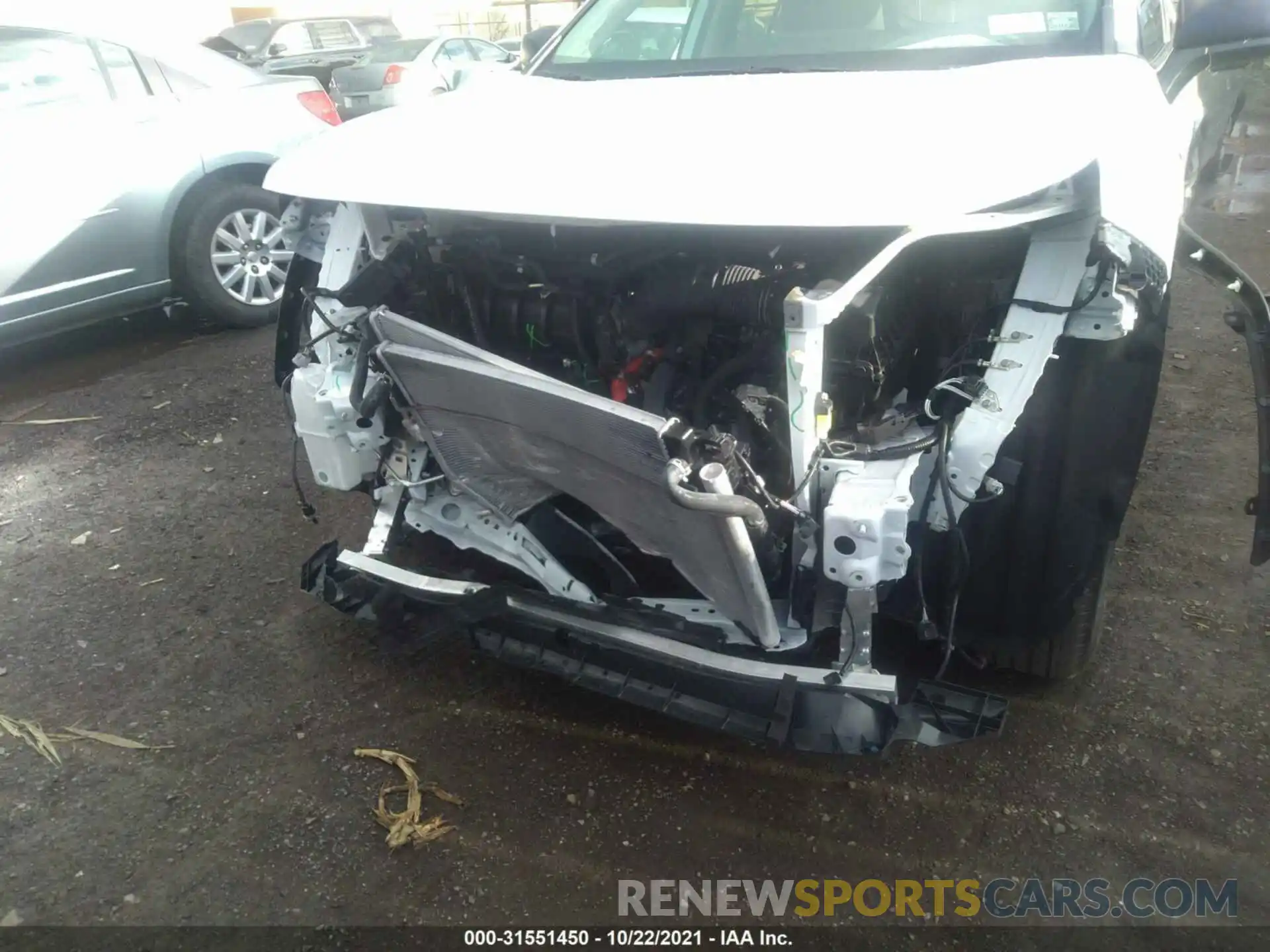 6 Photograph of a damaged car 4T3L6RFV6MU025862 TOYOTA RAV4 2021