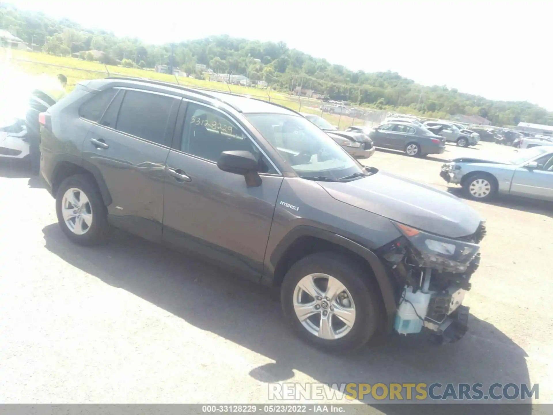 1 Photograph of a damaged car 4T3L6RFV9MU014919 TOYOTA RAV4 2021