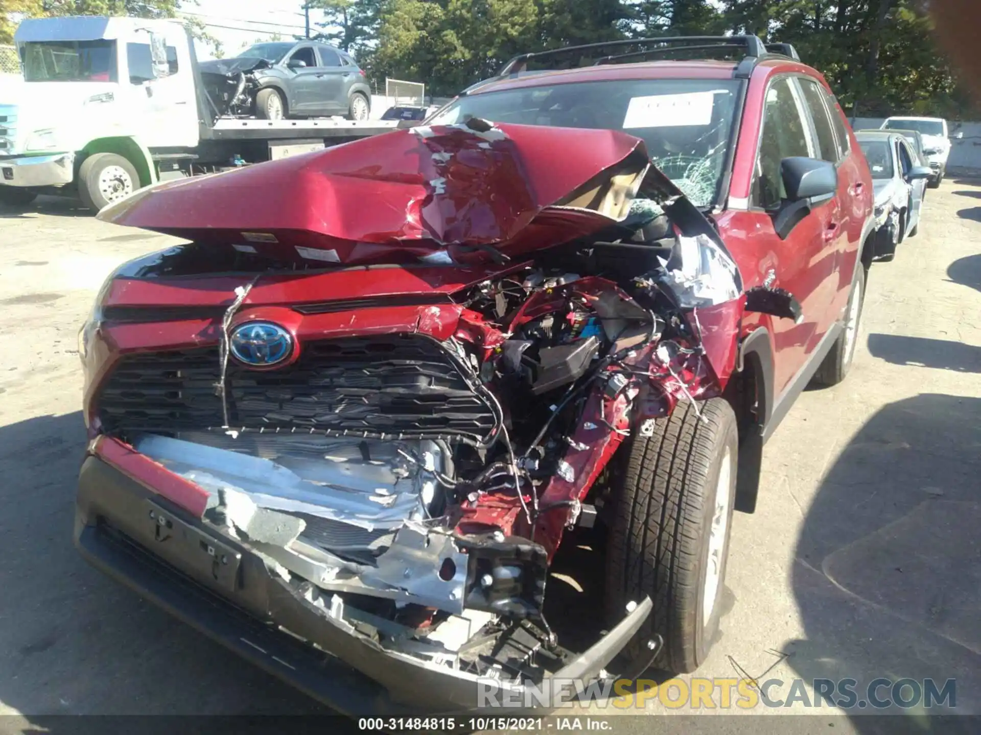 6 Photograph of a damaged car 4T3LWRFV0MU028837 TOYOTA RAV4 2021