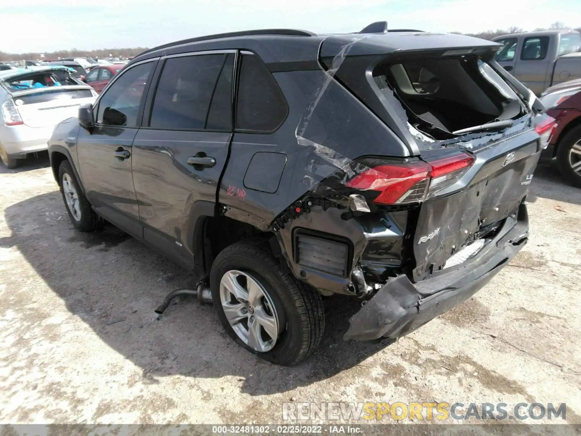 3 Photograph of a damaged car 4T3LWRFV0MU028949 TOYOTA RAV4 2021