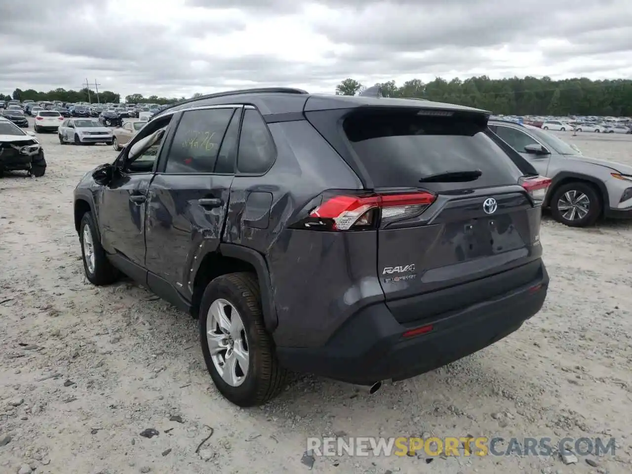 3 Photograph of a damaged car 4T3LWRFV1MU016874 TOYOTA RAV4 2021