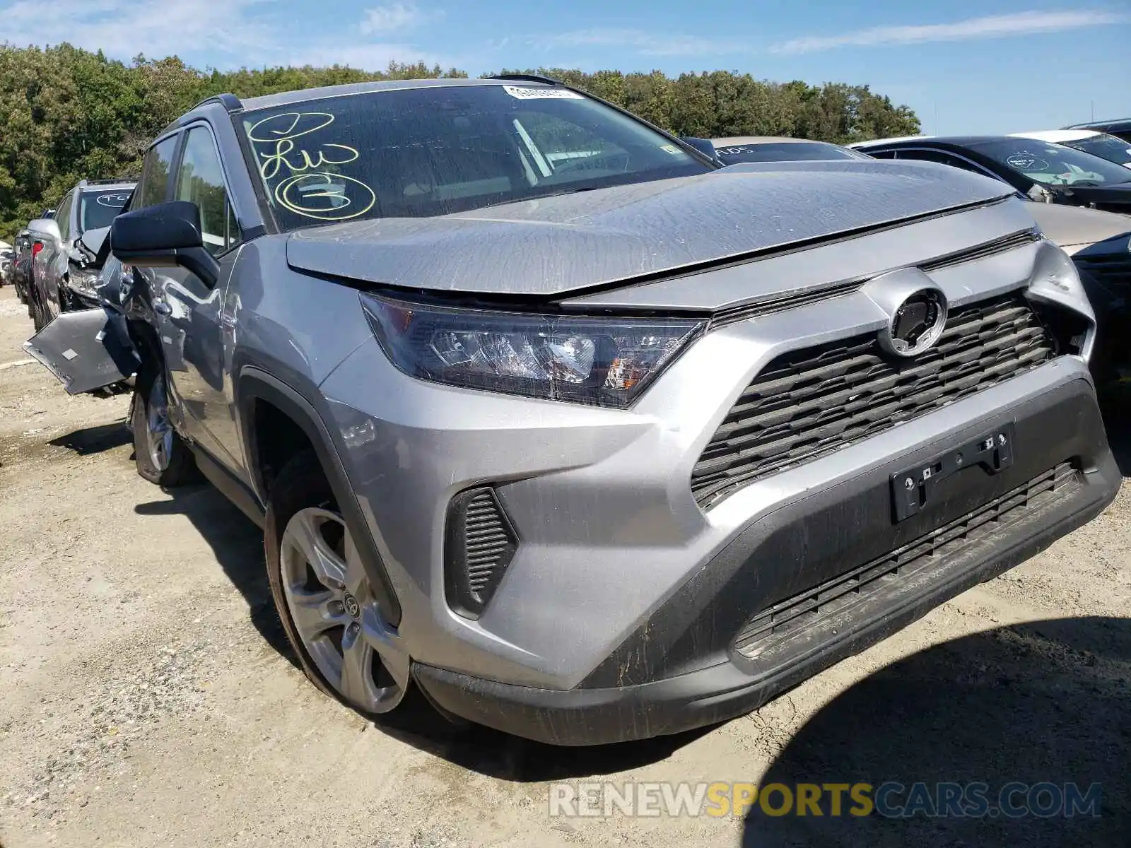 1 Photograph of a damaged car 4T3LWRFV1MU017068 TOYOTA RAV4 2021