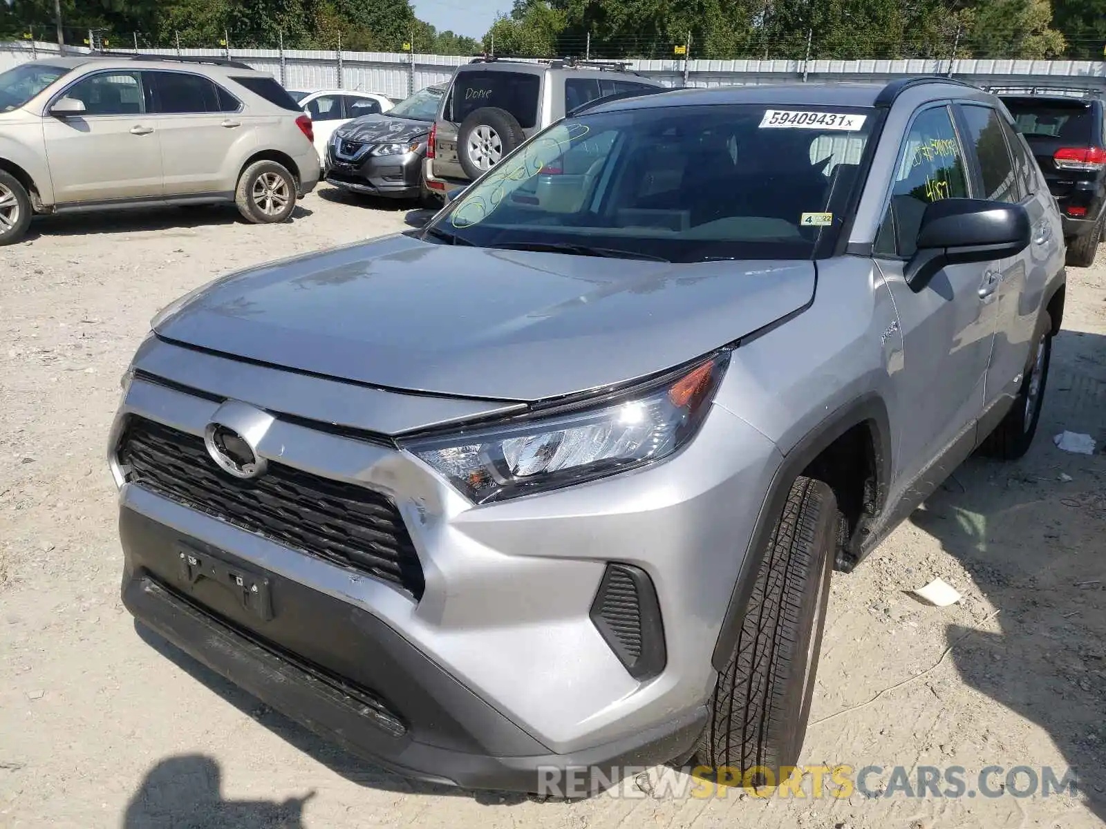 2 Photograph of a damaged car 4T3LWRFV1MU017068 TOYOTA RAV4 2021