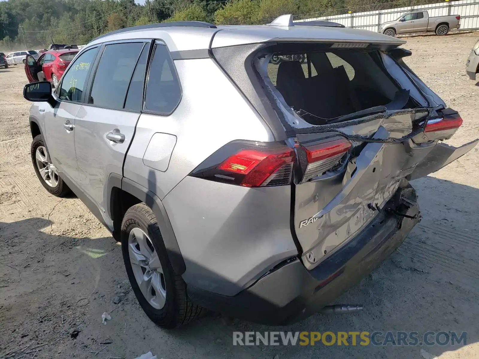 3 Photograph of a damaged car 4T3LWRFV1MU017068 TOYOTA RAV4 2021