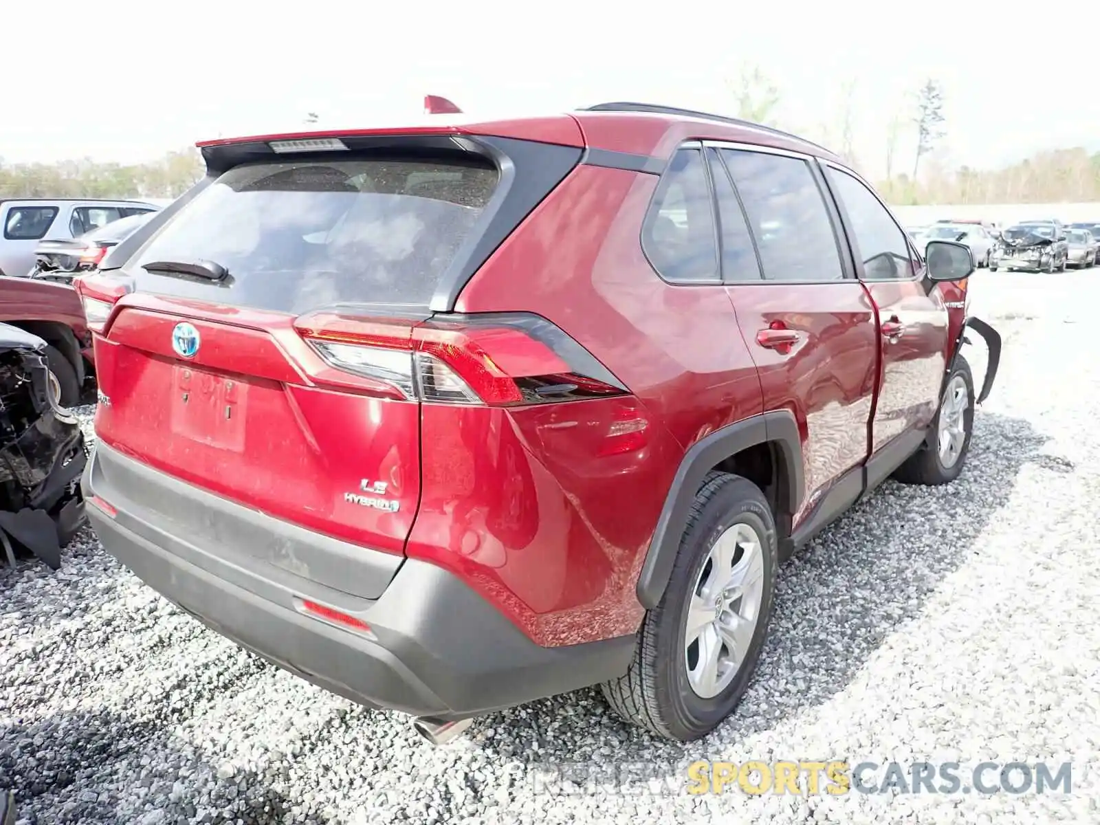 4 Photograph of a damaged car 4T3LWRFV1MU045257 TOYOTA RAV4 2021