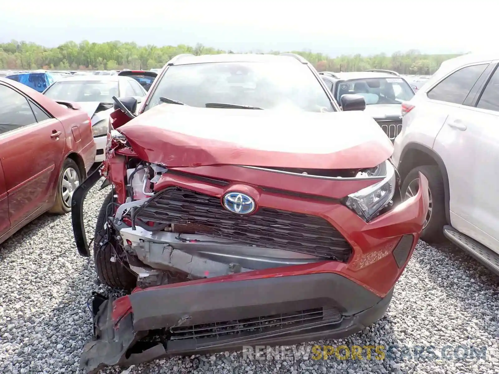 7 Photograph of a damaged car 4T3LWRFV1MU045257 TOYOTA RAV4 2021