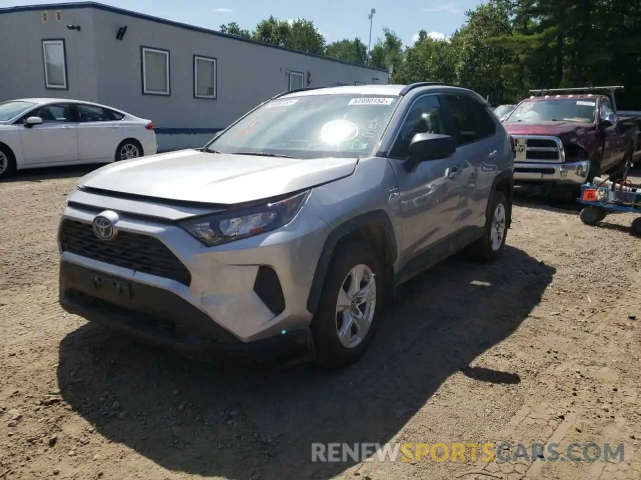 2 Photograph of a damaged car 4T3LWRFV2MU049186 TOYOTA RAV4 2021