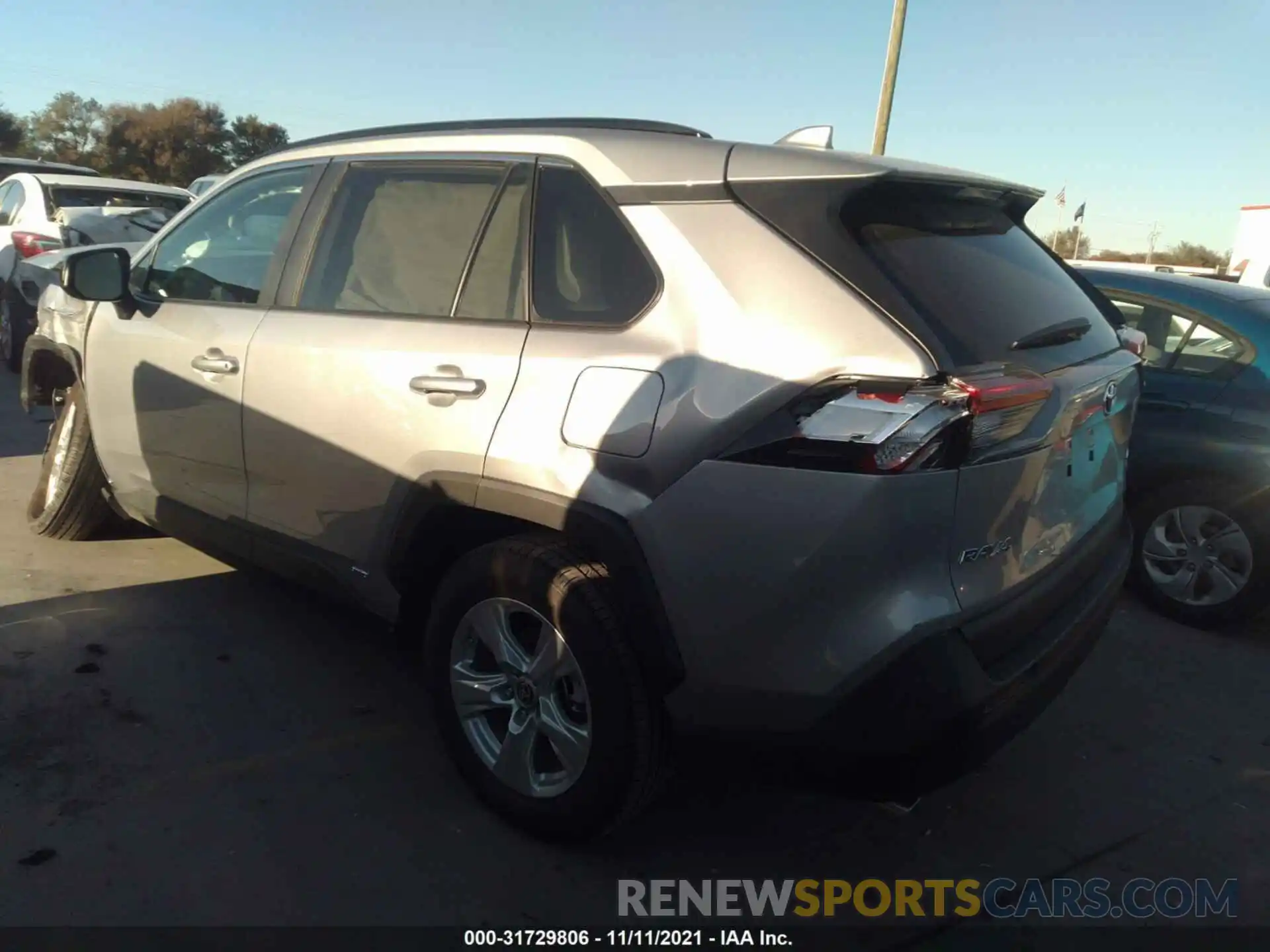 3 Photograph of a damaged car 4T3LWRFV3MU025947 TOYOTA RAV4 2021