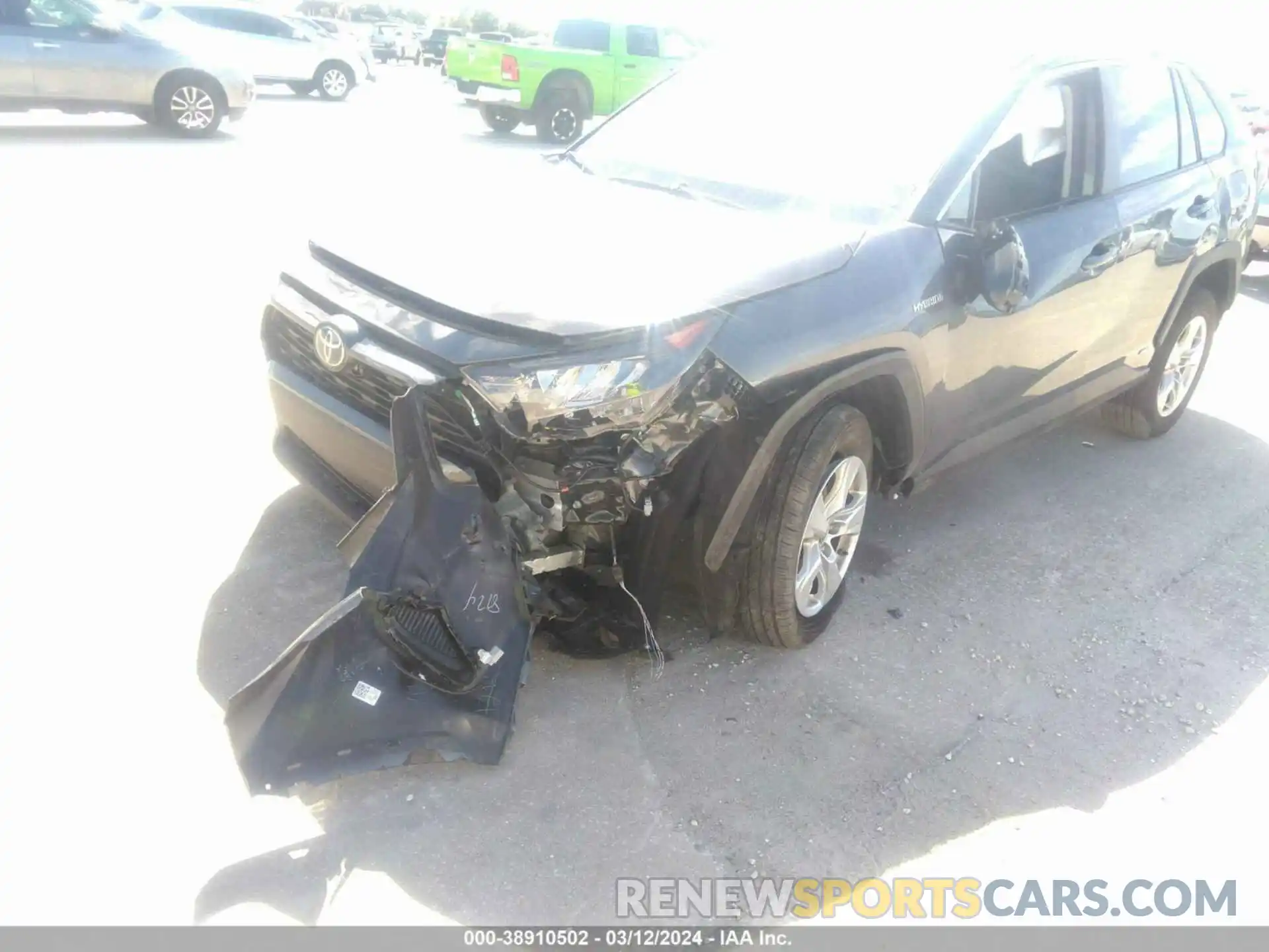 6 Photograph of a damaged car 4T3LWRFV3MU034471 TOYOTA RAV4 2021