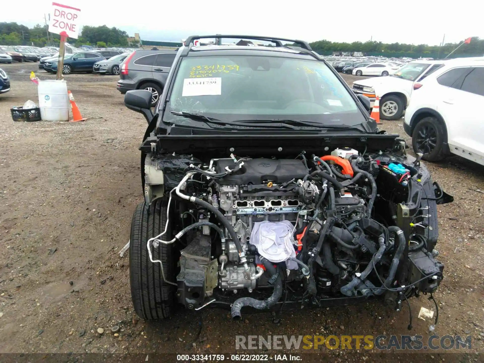 6 Photograph of a damaged car 4T3LWRFV4MU040019 TOYOTA RAV4 2021