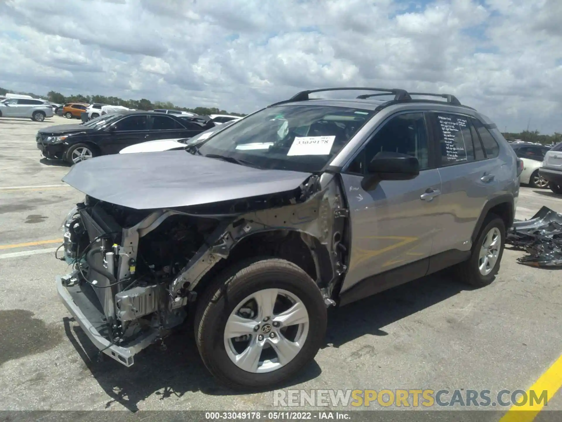 2 Photograph of a damaged car 4T3LWRFV4MU040764 TOYOTA RAV4 2021