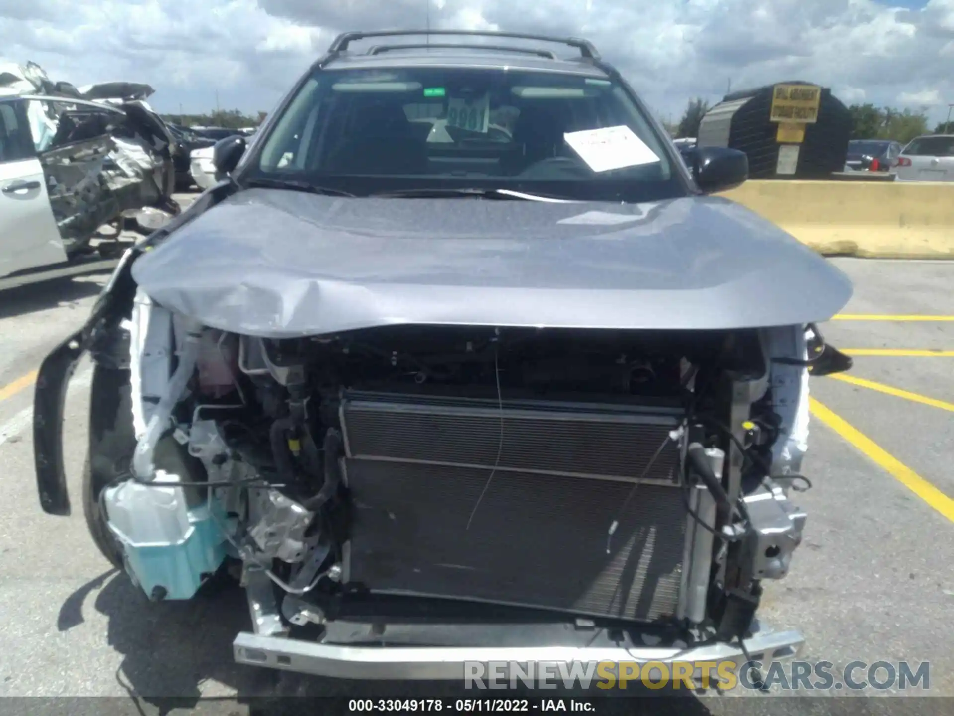 6 Photograph of a damaged car 4T3LWRFV4MU040764 TOYOTA RAV4 2021