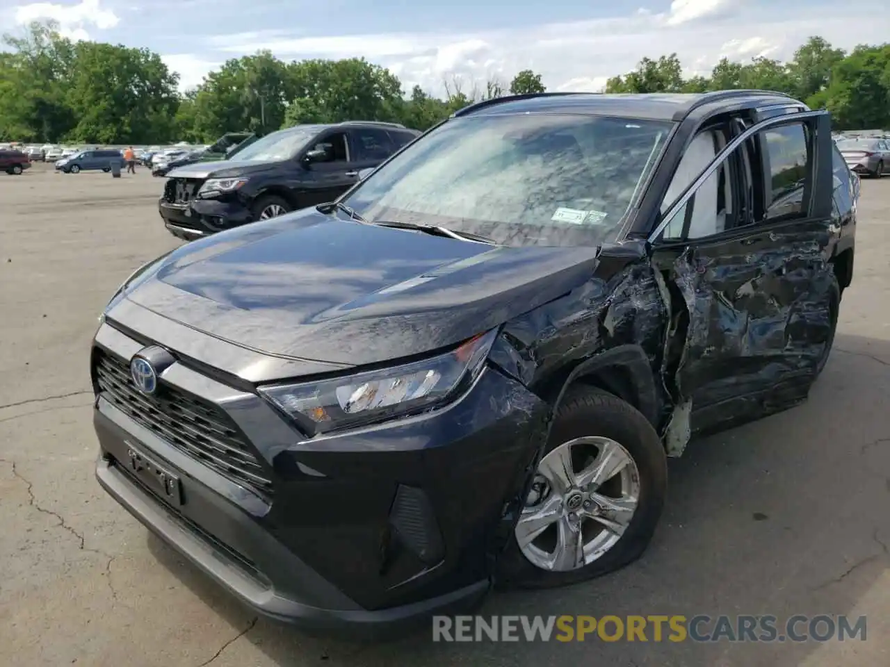 2 Photograph of a damaged car 4T3LWRFV4MU041204 TOYOTA RAV4 2021