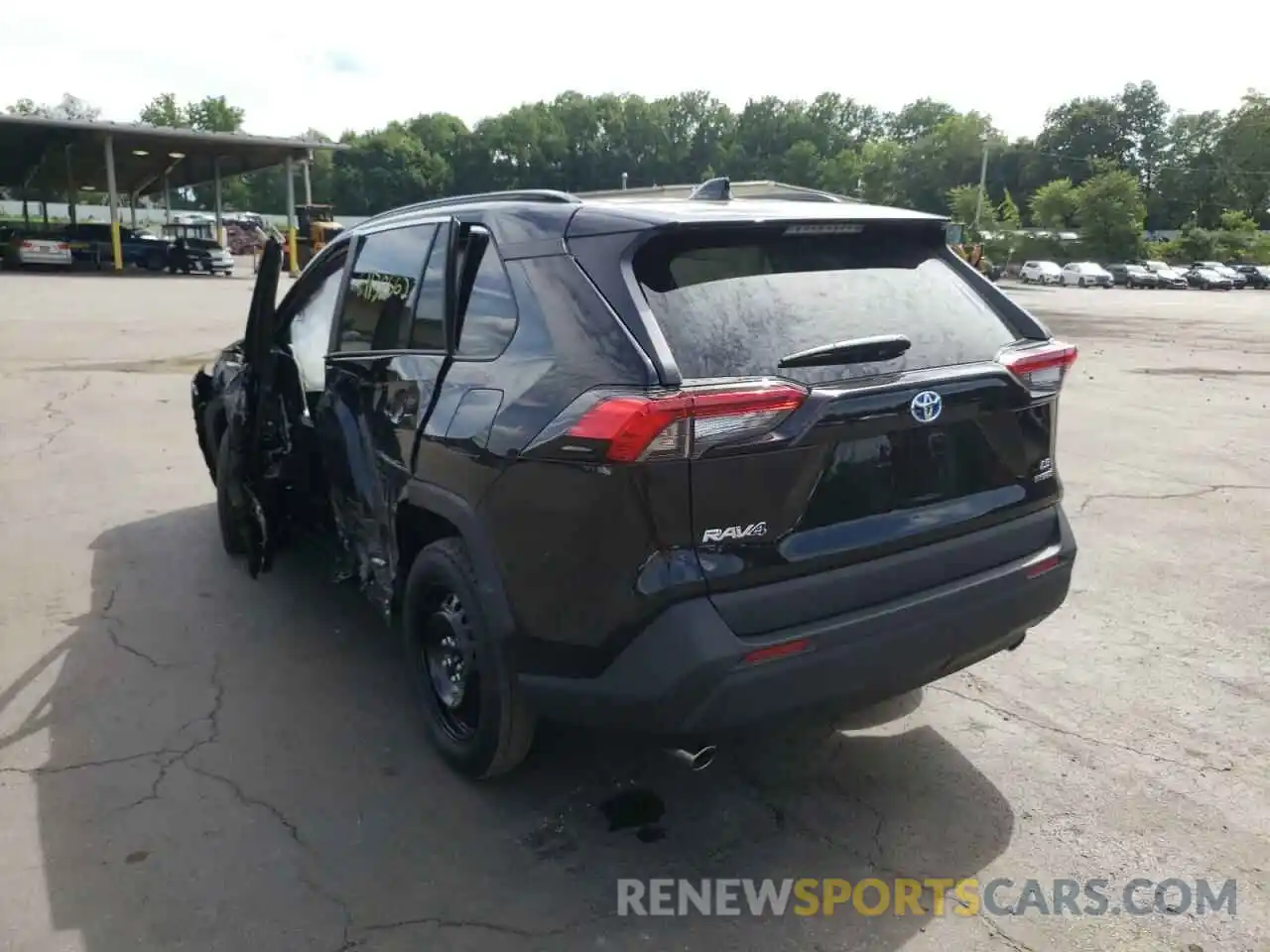 3 Photograph of a damaged car 4T3LWRFV4MU041204 TOYOTA RAV4 2021