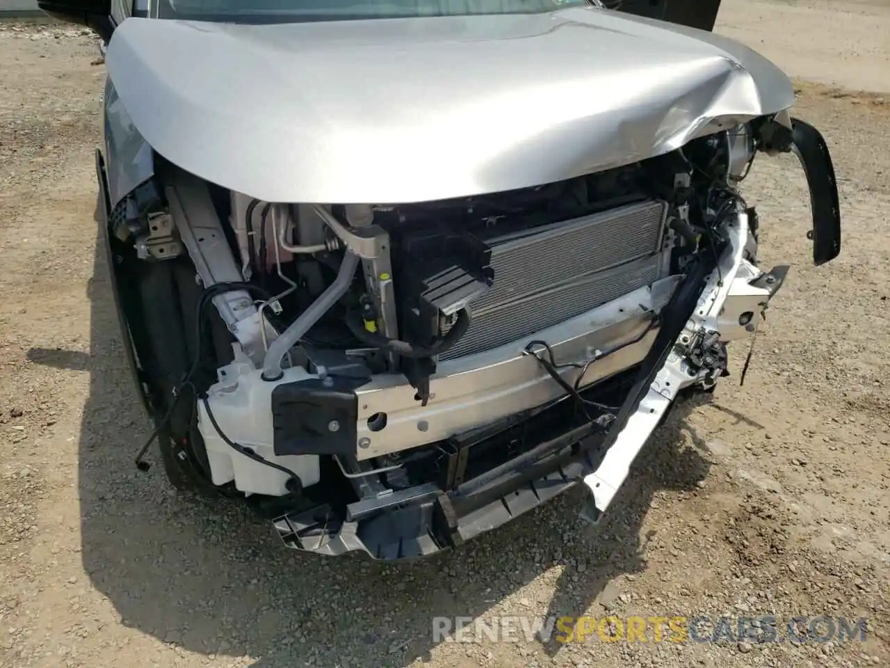 9 Фотография поврежденного автомобиля 4T3LWRFV5MU018059 TOYOTA RAV4 2021