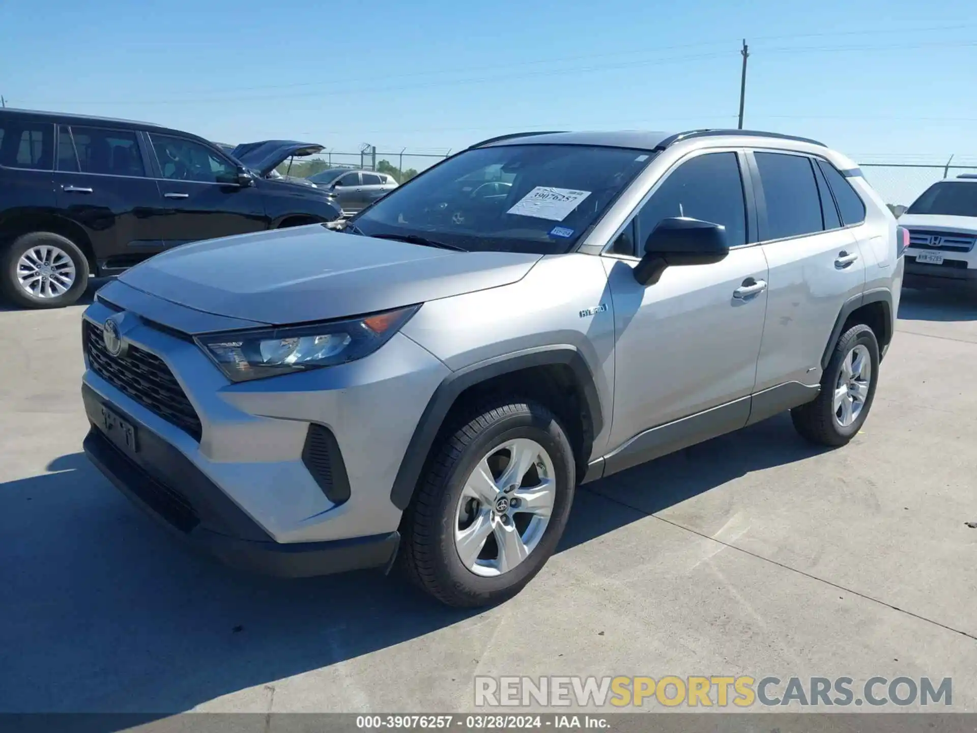 2 Photograph of a damaged car 4T3LWRFV5MU023648 TOYOTA RAV4 2021