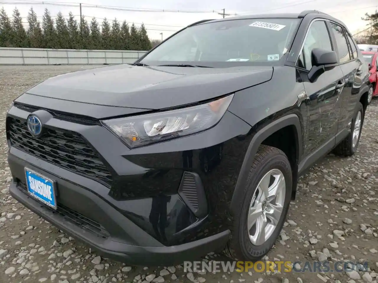 2 Photograph of a damaged car 4T3LWRFV5MU031748 TOYOTA RAV4 2021