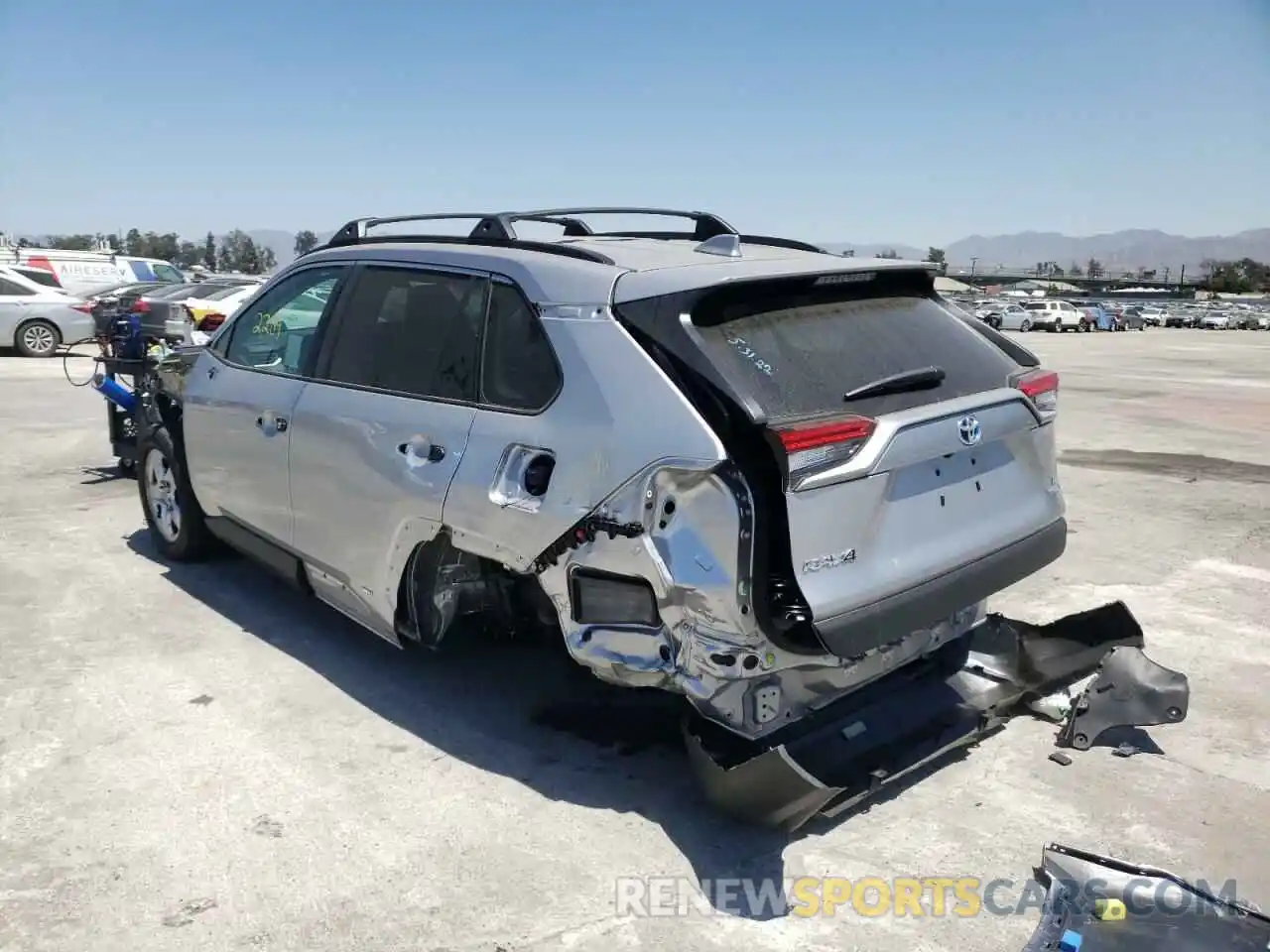 3 Photograph of a damaged car 4T3LWRFV5MU042183 TOYOTA RAV4 2021