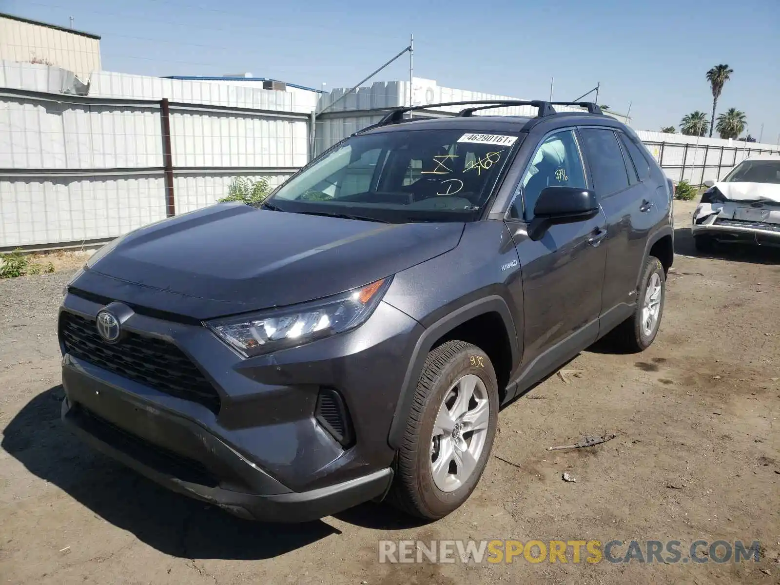 2 Photograph of a damaged car 4T3LWRFV6MU013372 TOYOTA RAV4 2021