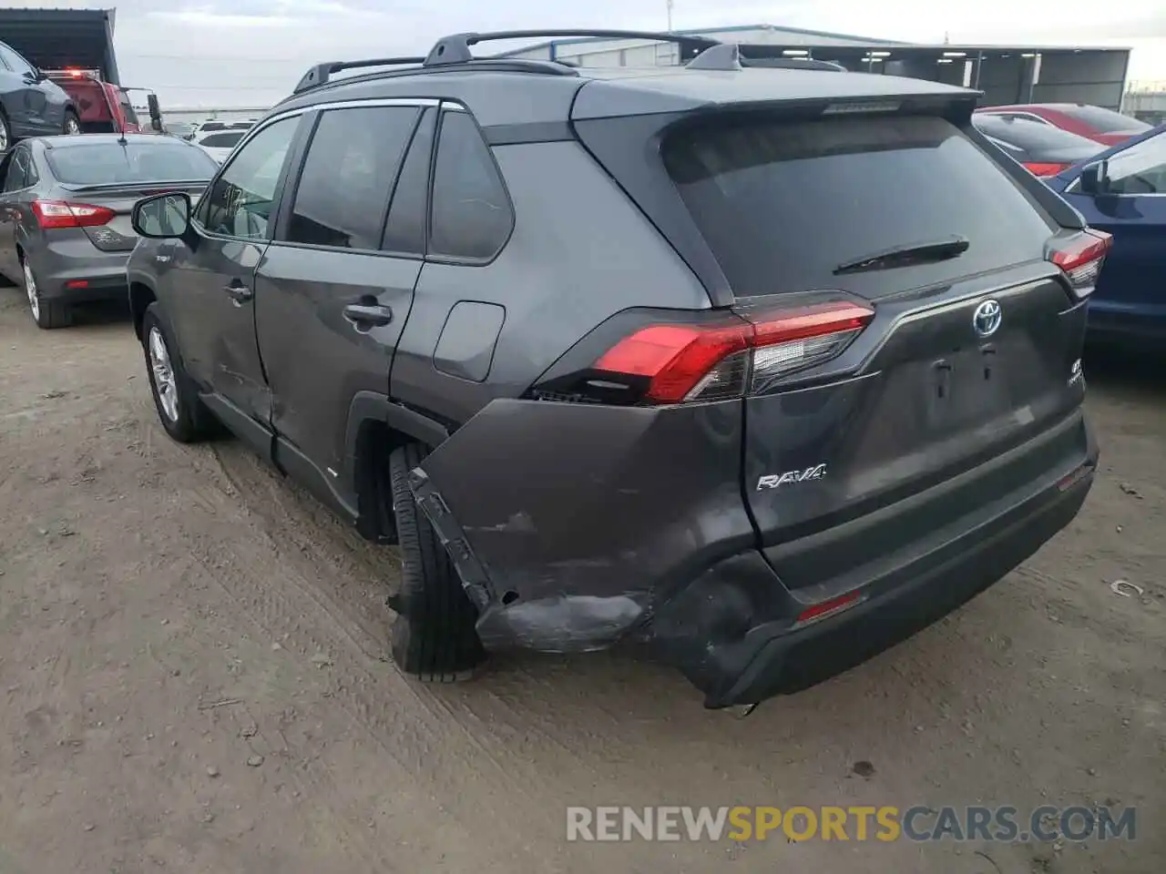 3 Photograph of a damaged car 4T3LWRFV6MU014246 TOYOTA RAV4 2021