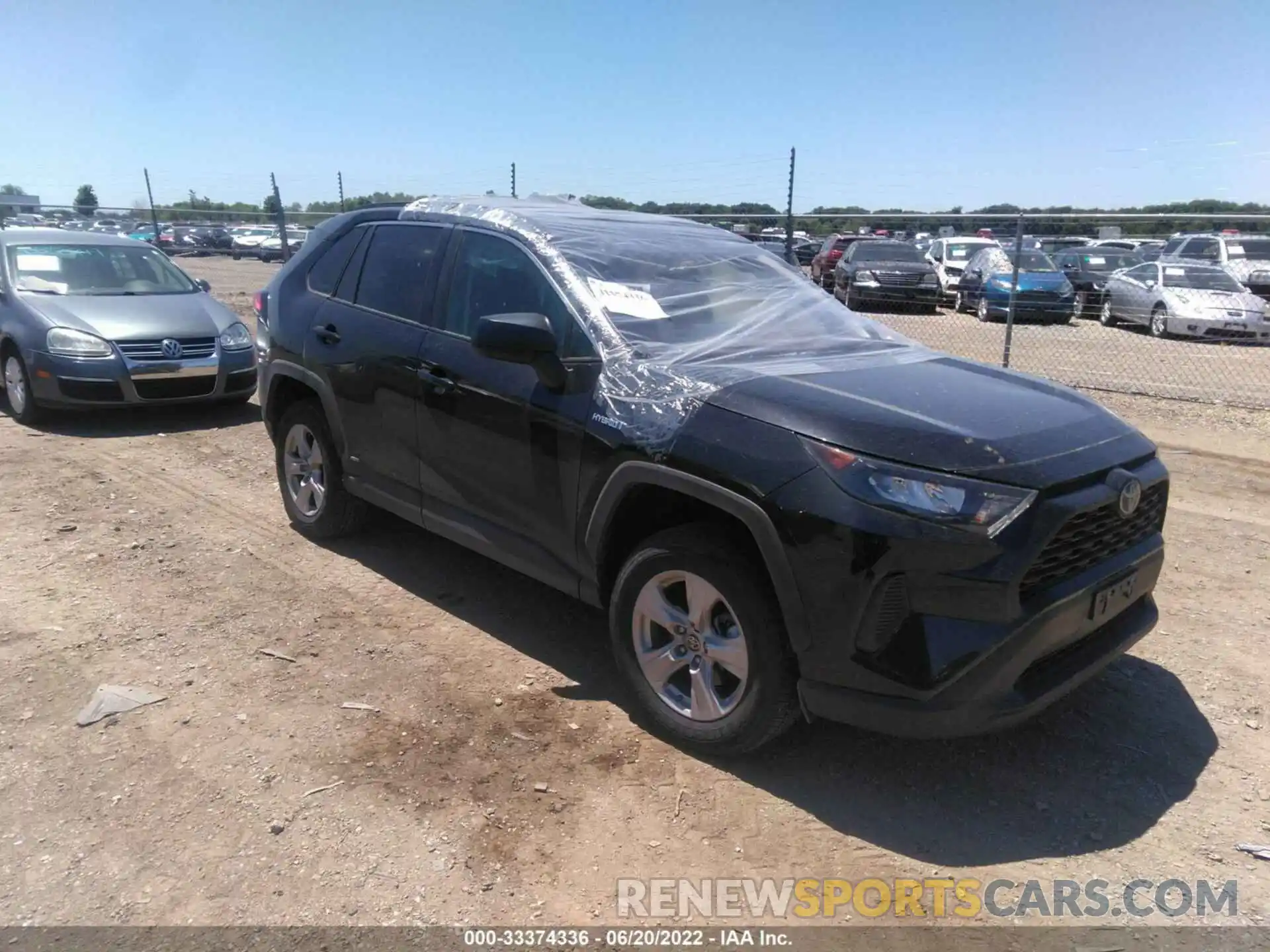 1 Photograph of a damaged car 4T3LWRFV6MU023013 TOYOTA RAV4 2021