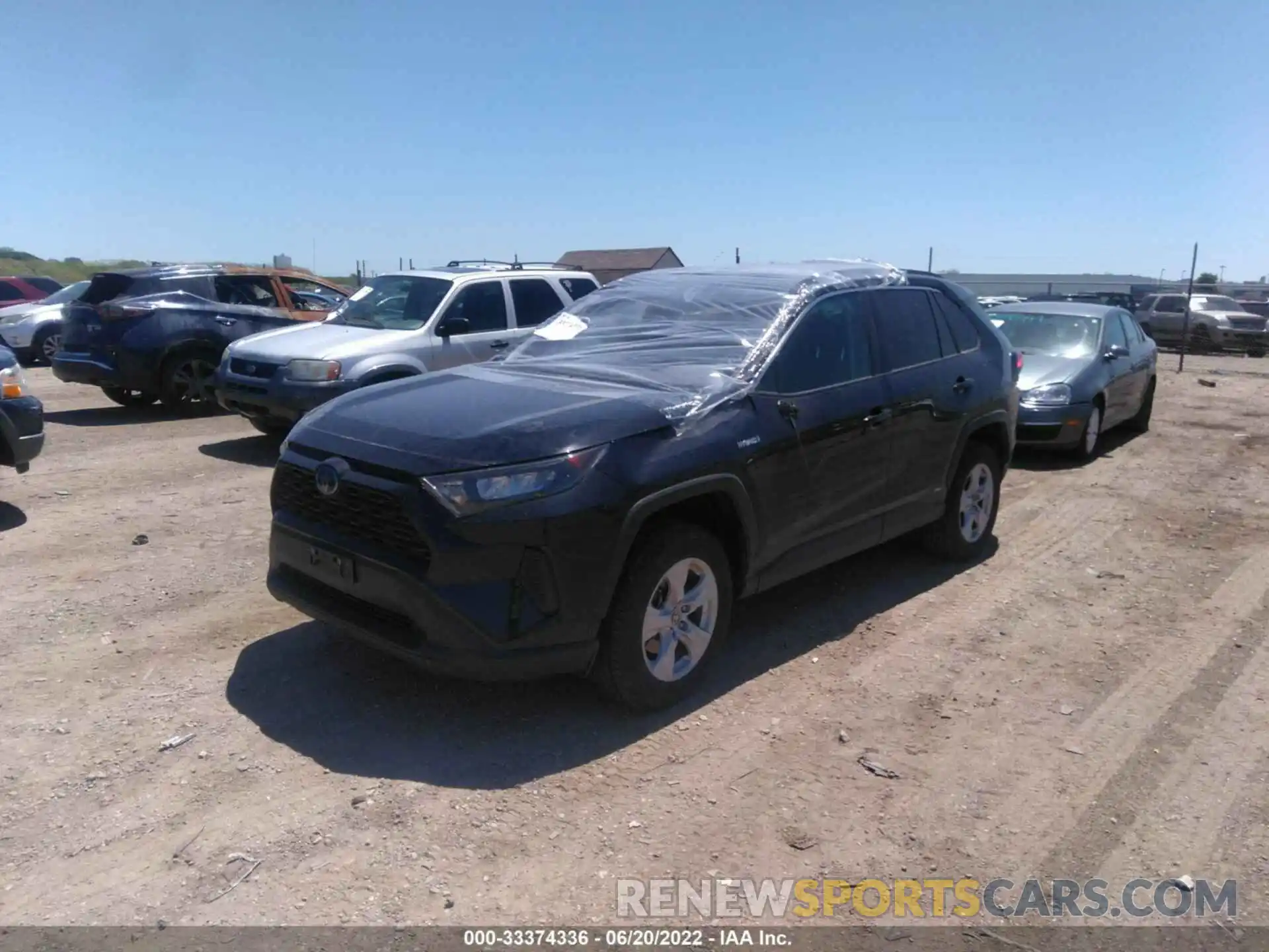 2 Photograph of a damaged car 4T3LWRFV6MU023013 TOYOTA RAV4 2021