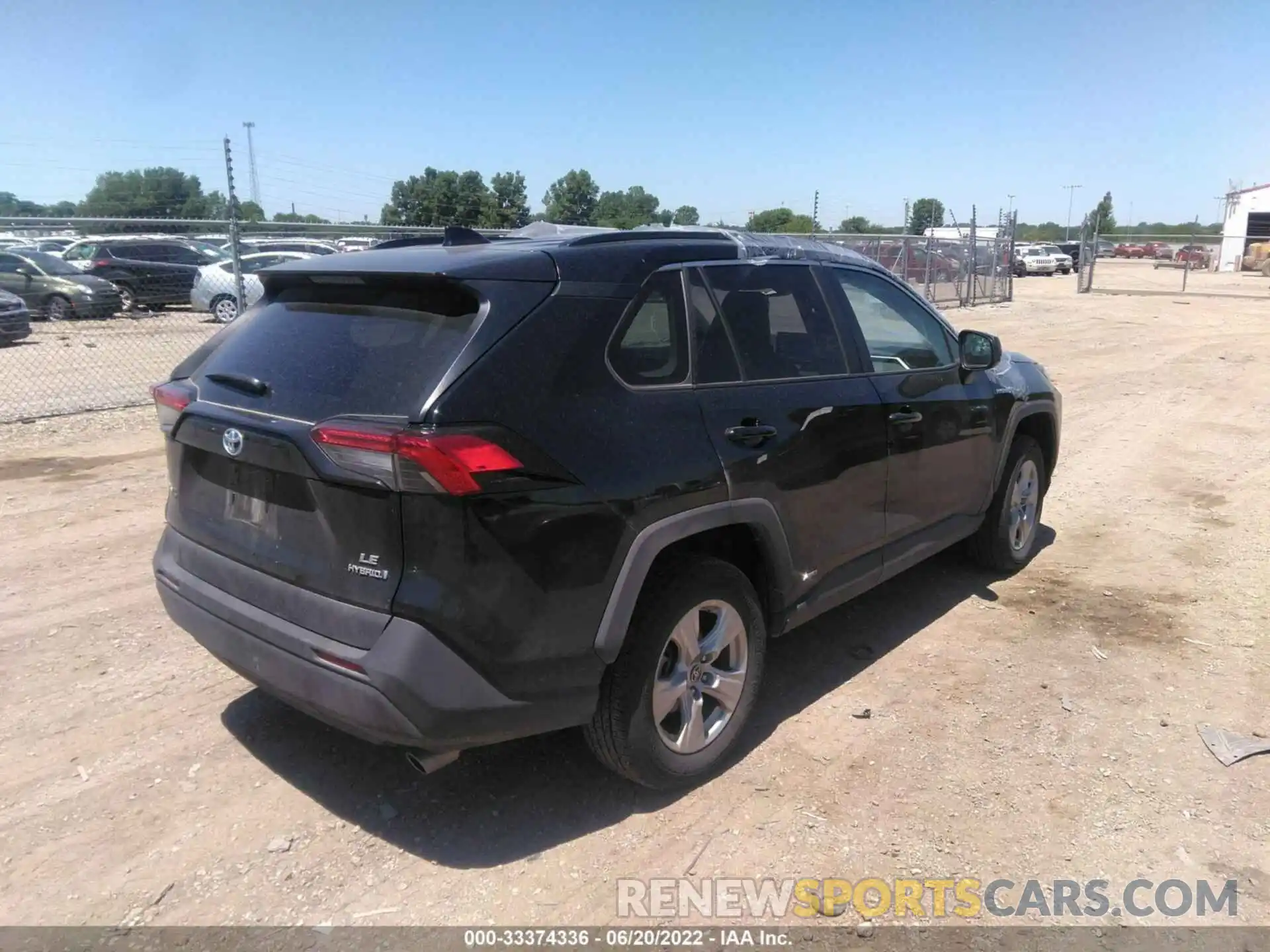 4 Photograph of a damaged car 4T3LWRFV6MU023013 TOYOTA RAV4 2021