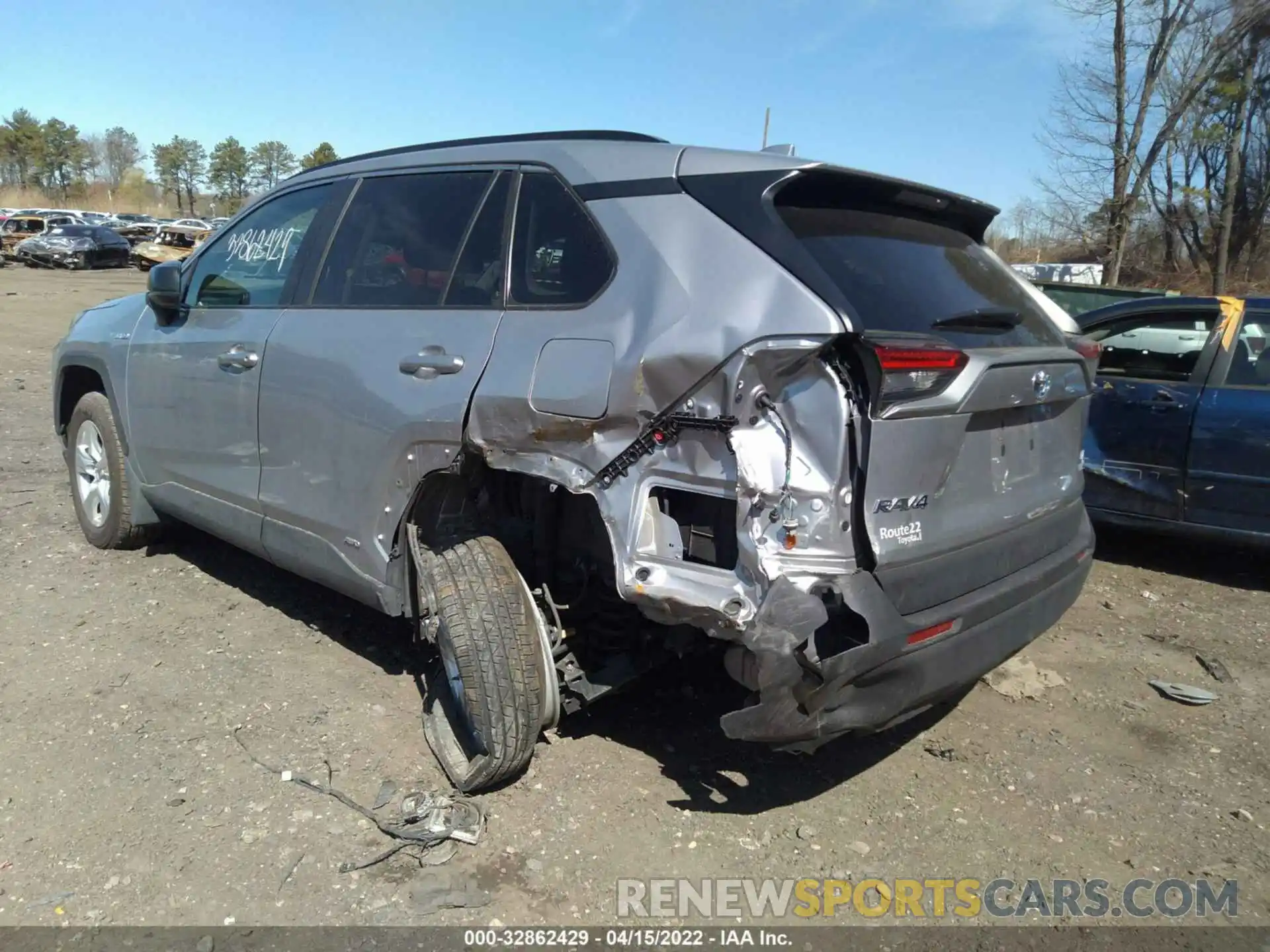 3 Photograph of a damaged car 4T3LWRFV7MU030066 TOYOTA RAV4 2021