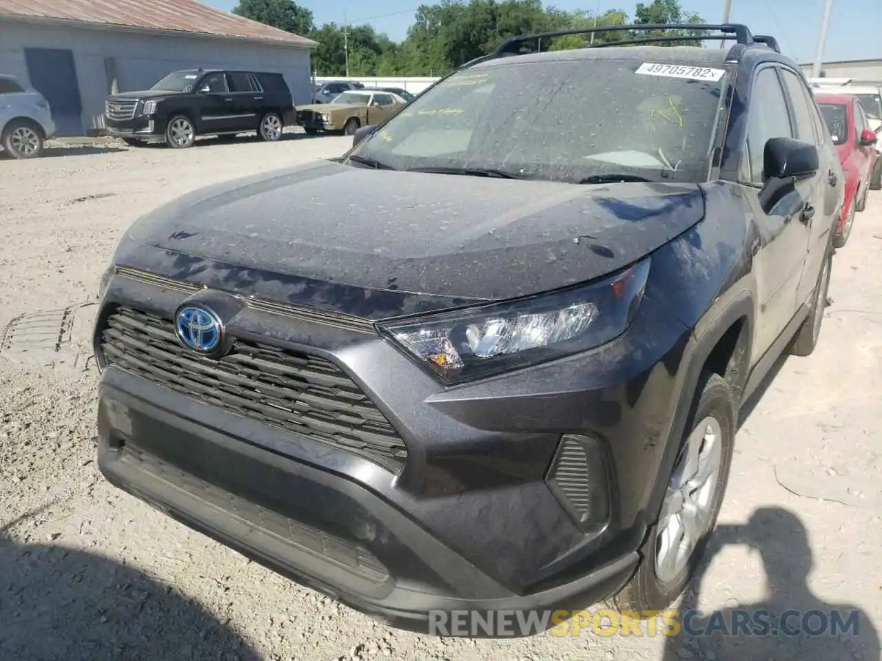 2 Photograph of a damaged car 4T3LWRFV7MU040354 TOYOTA RAV4 2021