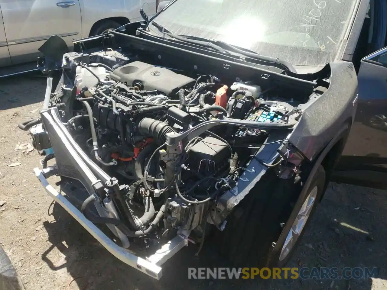 7 Photograph of a damaged car 4T3LWRFV7MU050026 TOYOTA RAV4 2021