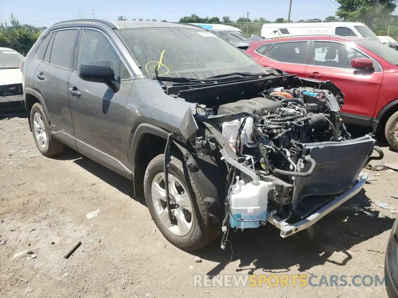 9 Photograph of a damaged car 4T3LWRFV7MU050026 TOYOTA RAV4 2021