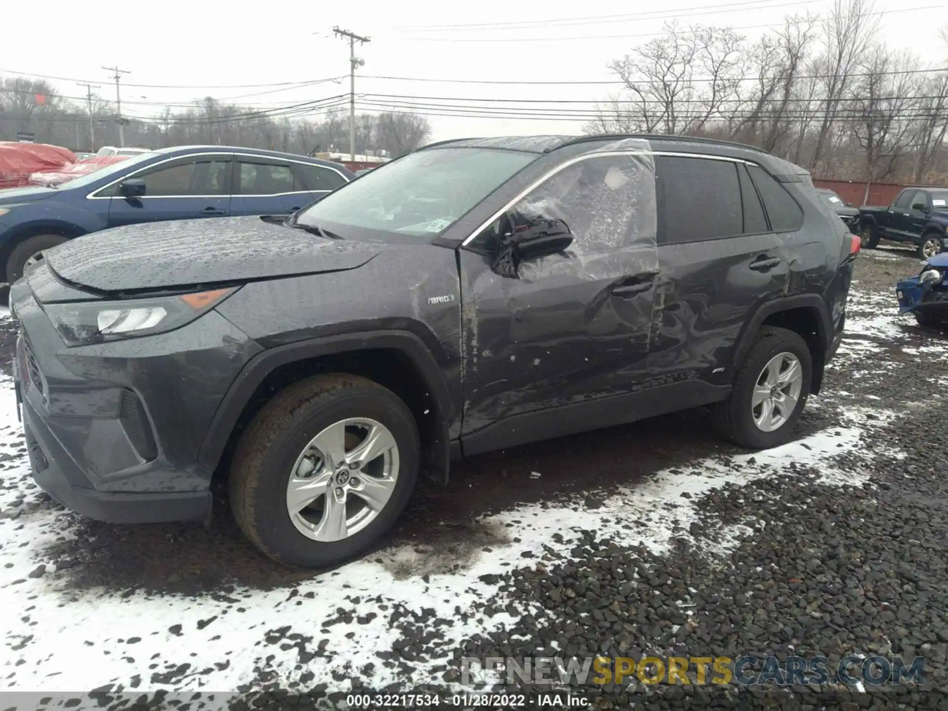 2 Photograph of a damaged car 4T3LWRFV8MU039276 TOYOTA RAV4 2021