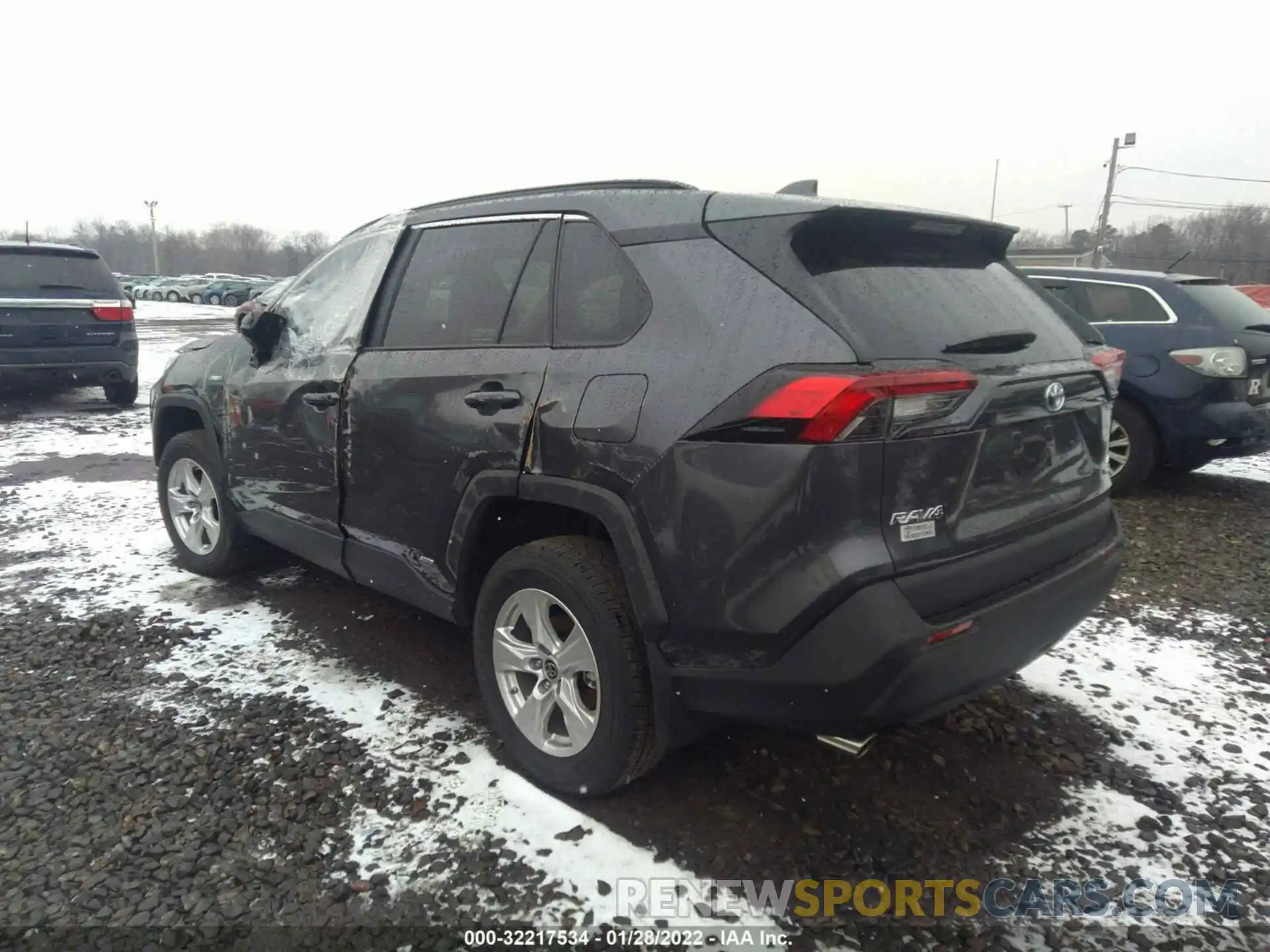 3 Фотография поврежденного автомобиля 4T3LWRFV8MU039276 TOYOTA RAV4 2021