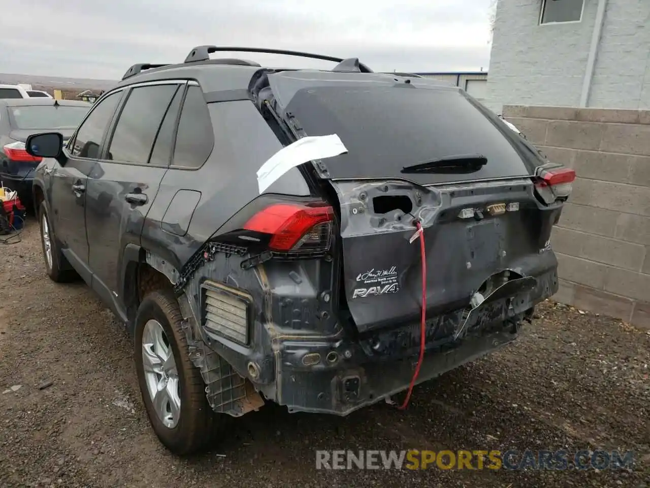 3 Photograph of a damaged car 4T3LWRFV9MU012555 TOYOTA RAV4 2021