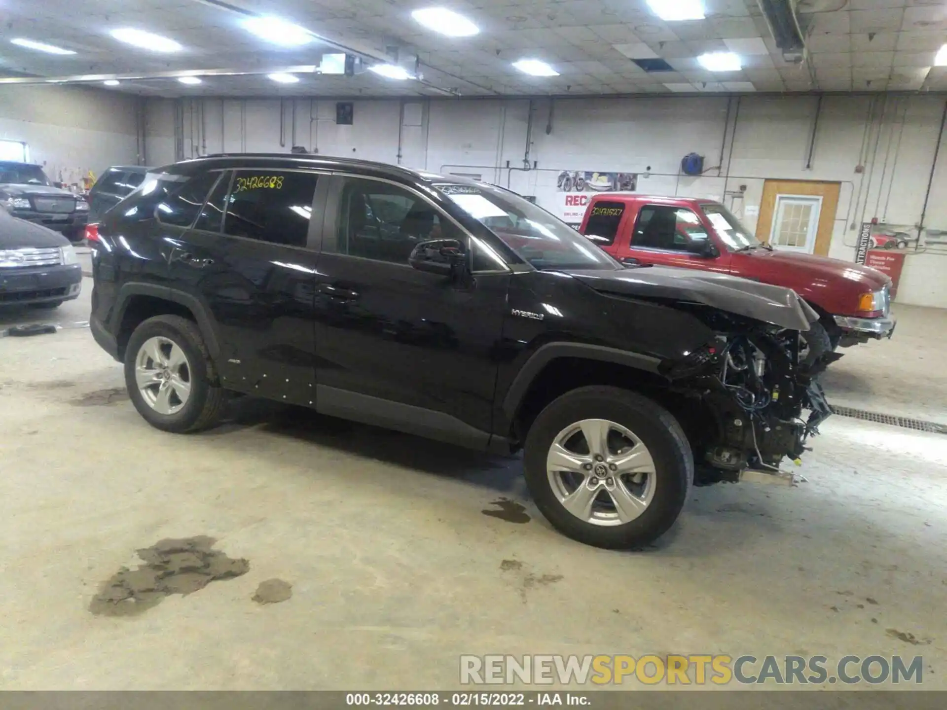 1 Photograph of a damaged car 4T3LWRFVXMU018154 TOYOTA RAV4 2021