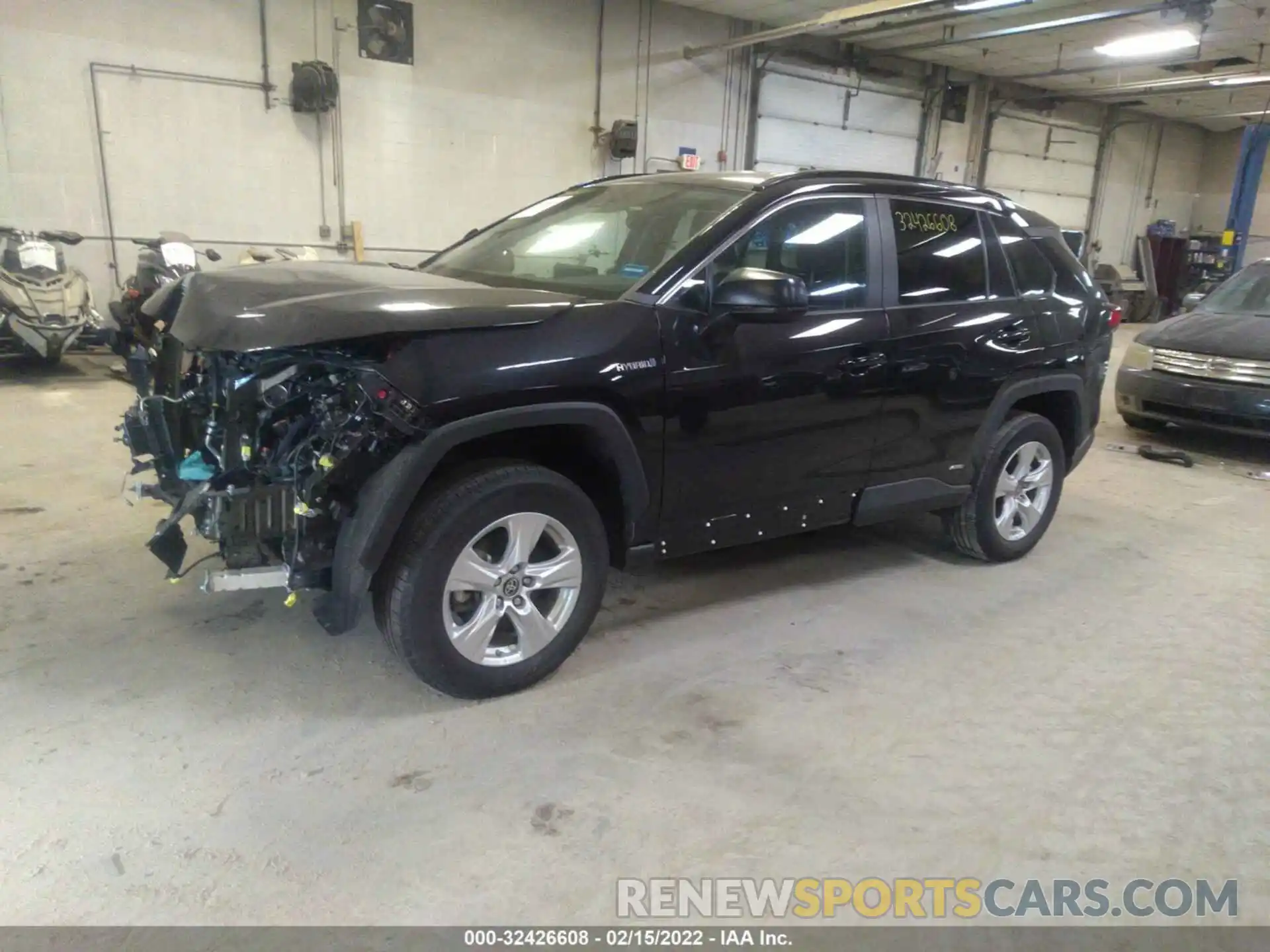 2 Photograph of a damaged car 4T3LWRFVXMU018154 TOYOTA RAV4 2021