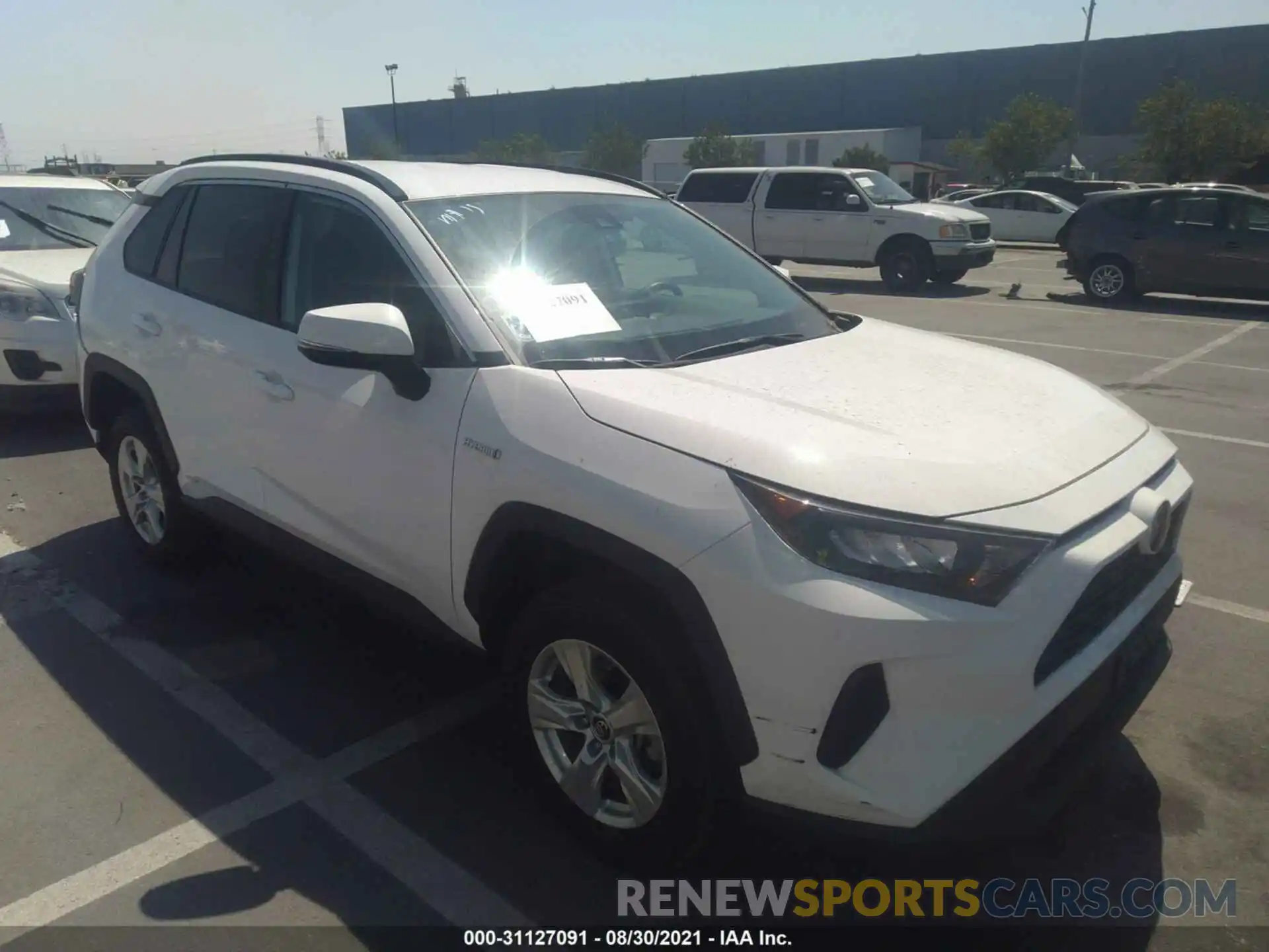 1 Photograph of a damaged car 4T3M6RFV1MU011906 TOYOTA RAV4 2021