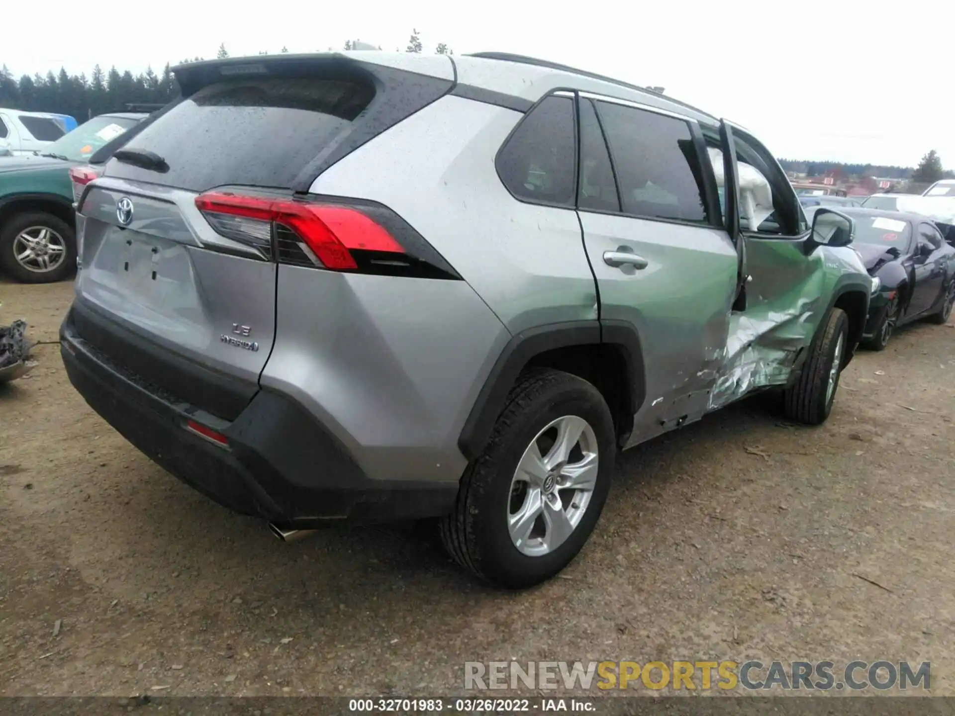 4 Photograph of a damaged car 4T3M6RFV2MU006486 TOYOTA RAV4 2021